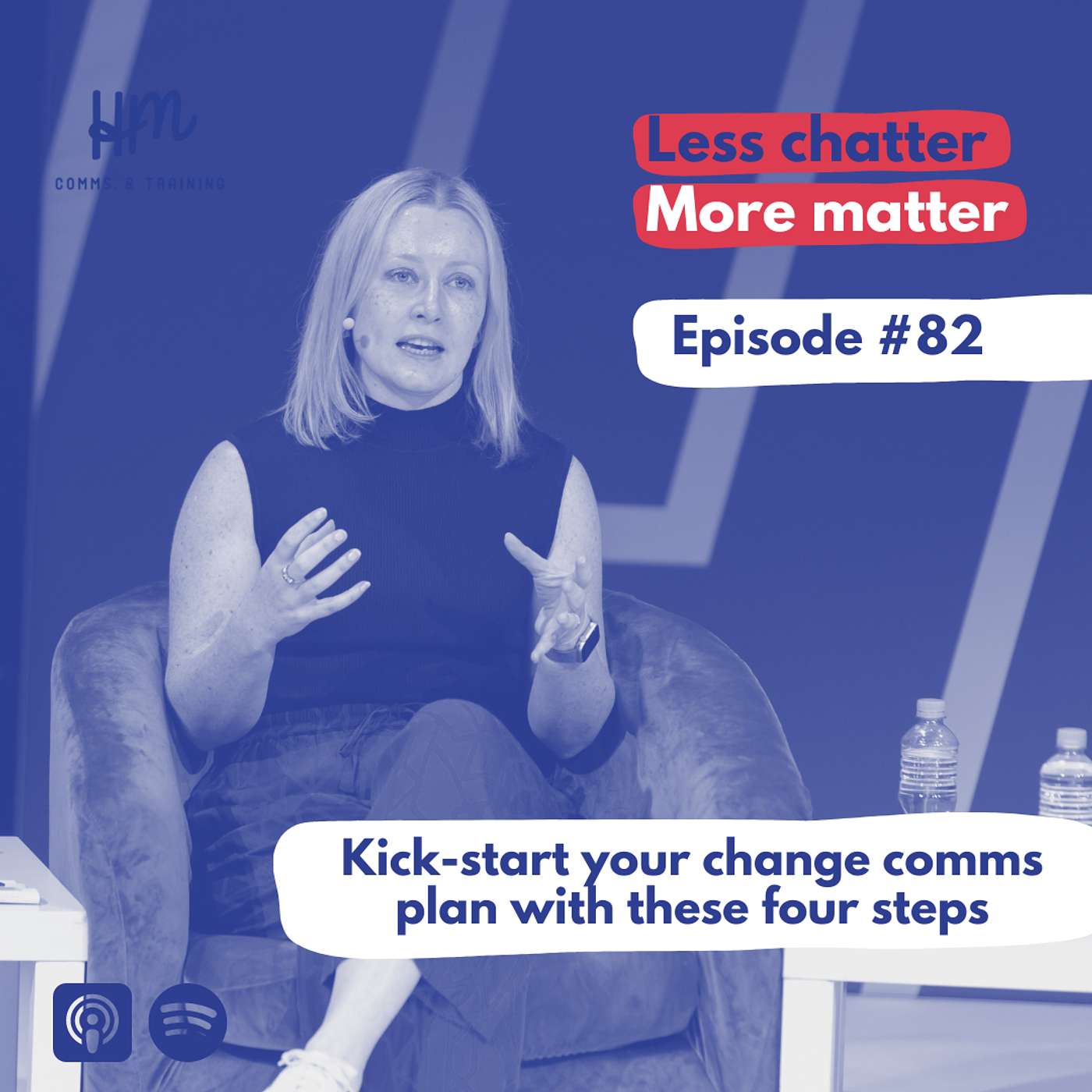 #82 Kick-start your change comms plan with these four steps