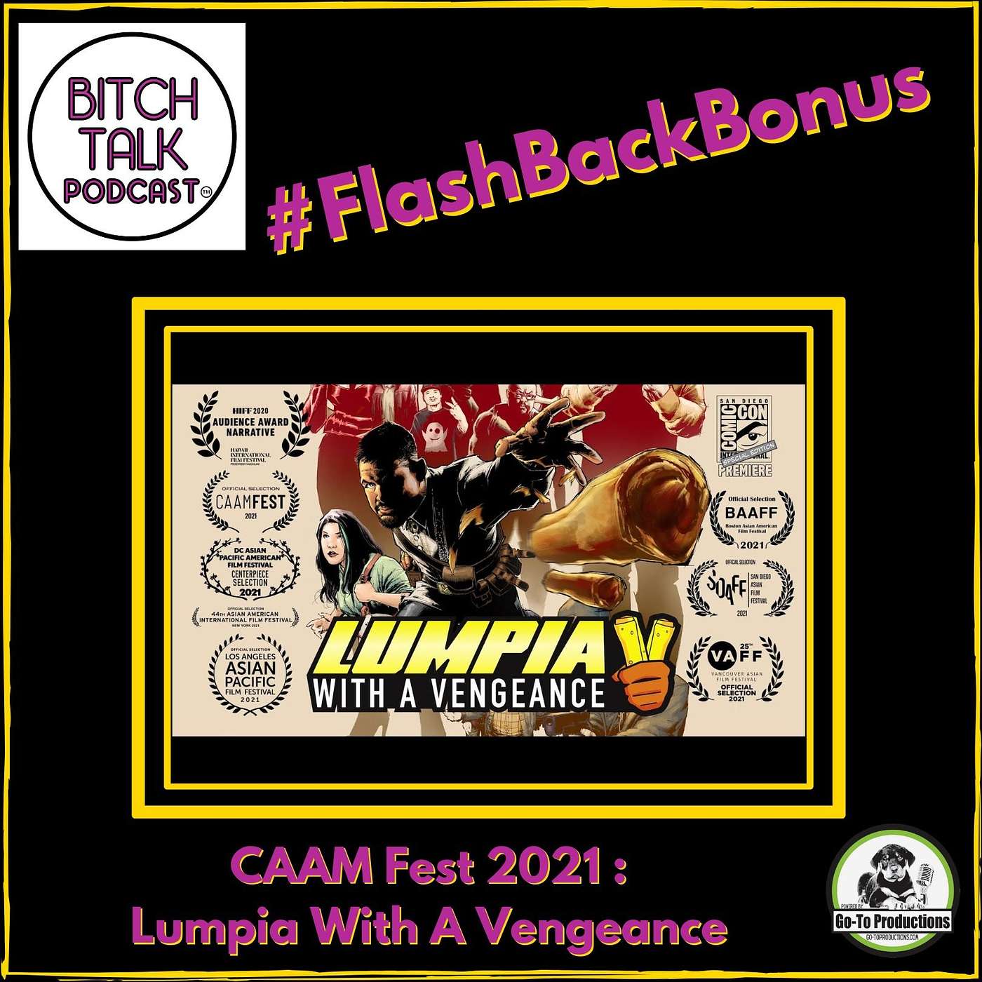 Flashback Friday - Lumpia With a Vengeance director Patricio Ginelsa and actors April Absynth and Katria Dimaranan