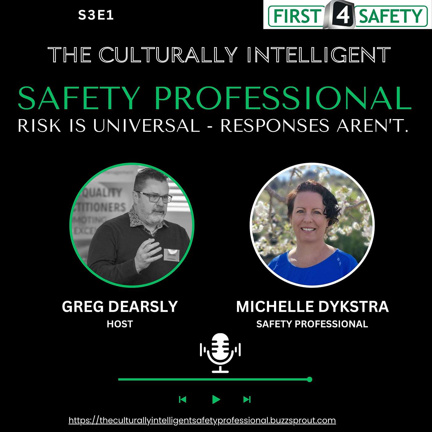 The CQSP S3E1 – Risk Is Universal – Responses Aren’t. Michelle Dykstra