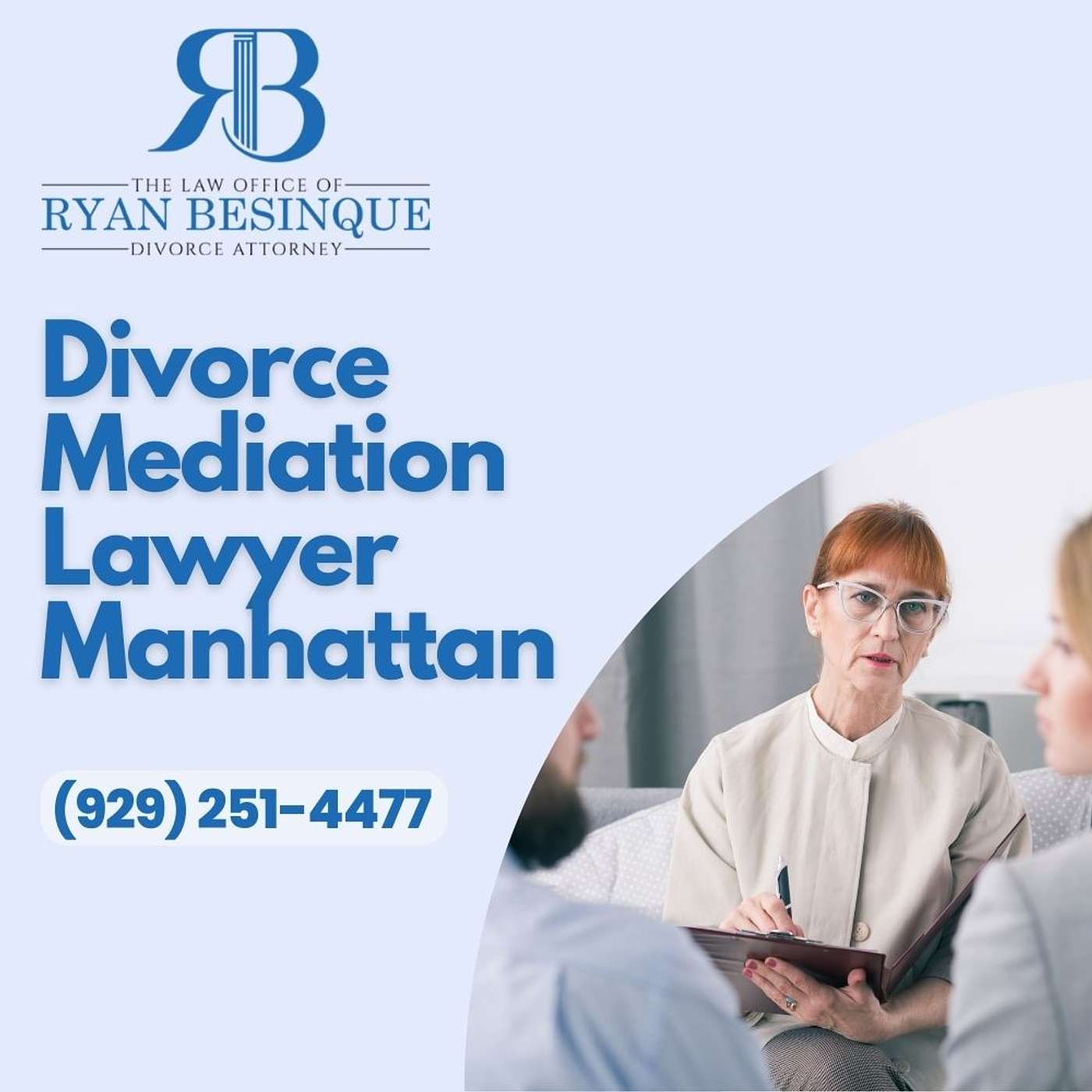 Divorce mediation lawyer Manhattan - The Law Office of Ryan Besinque - (929) 251-4477 episode artwork