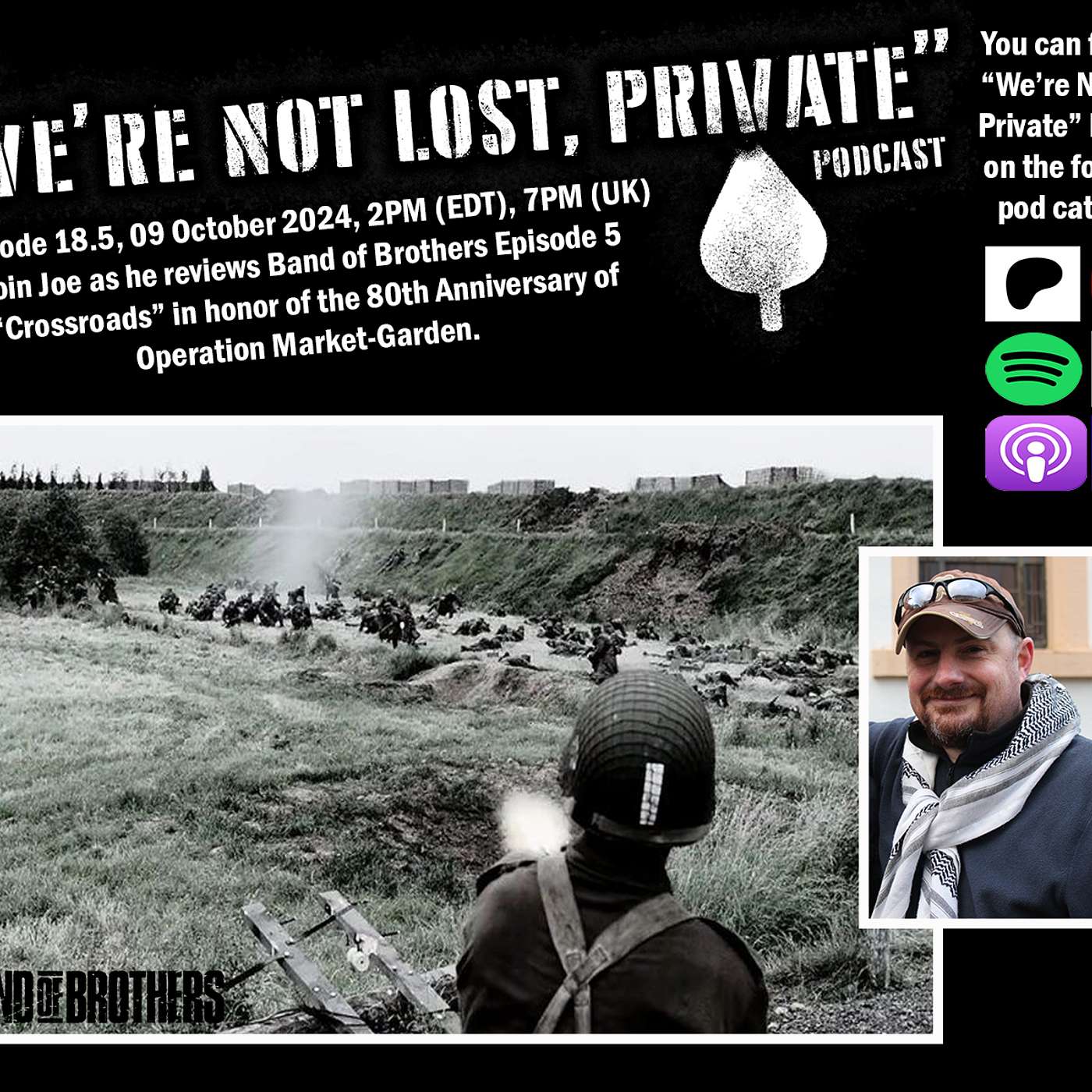 EP18.5 - Band of Brothers Episode 5 "Crossroads" Discussion episode artwork