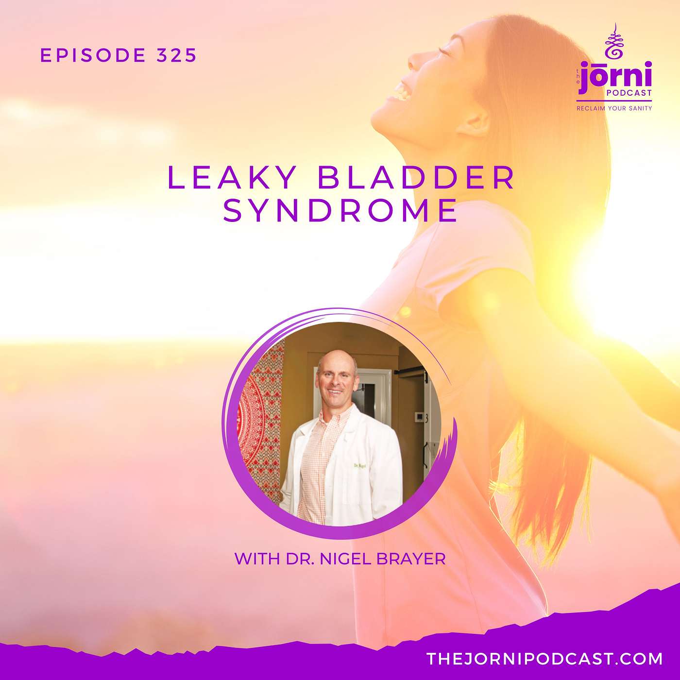 Episode 325 - Leaky Bladder Syndrome with Dr. Nigel Brayer