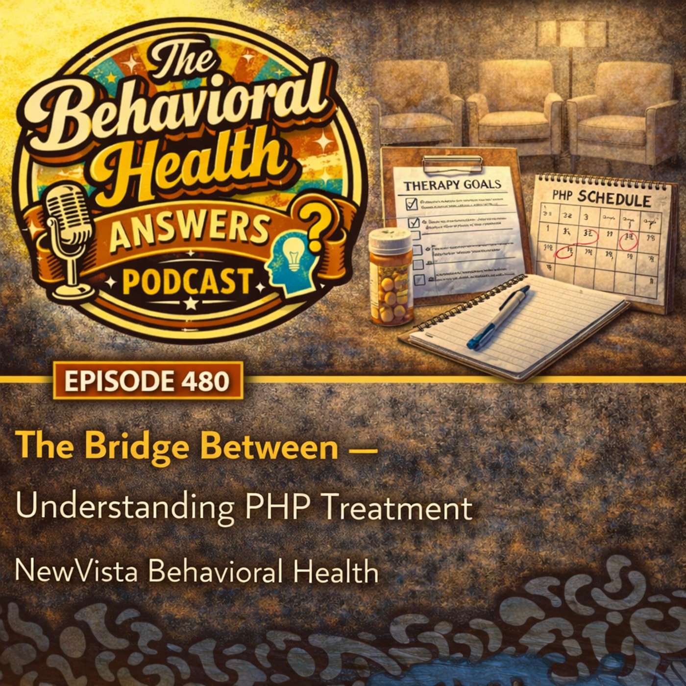 Episode 480: The Bridge Between - Understanding PHP Treatment | NewVista Behavioral Health episode artwork