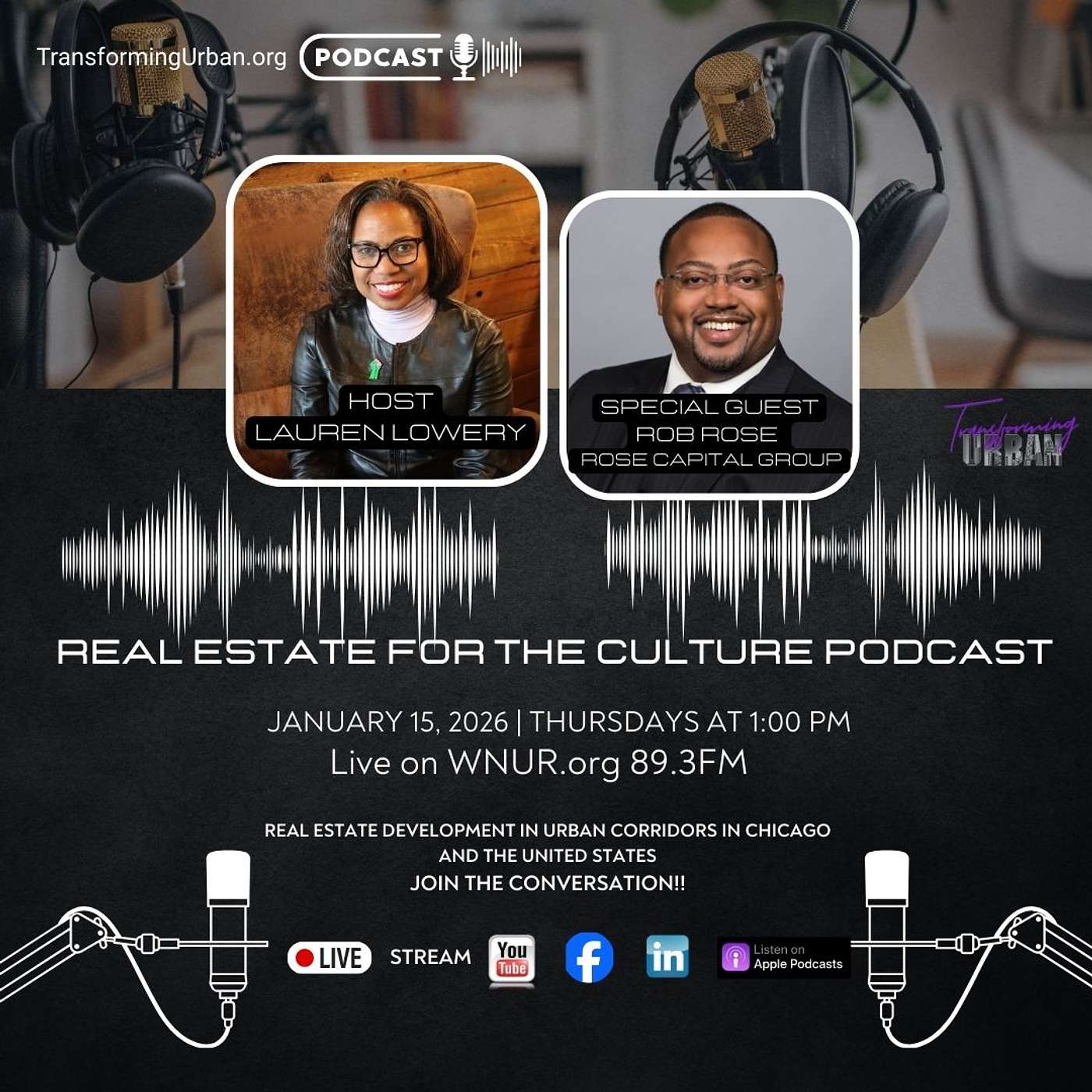 Urban Finance Expert Rob Rose on Real Estate for the Culture Podcast