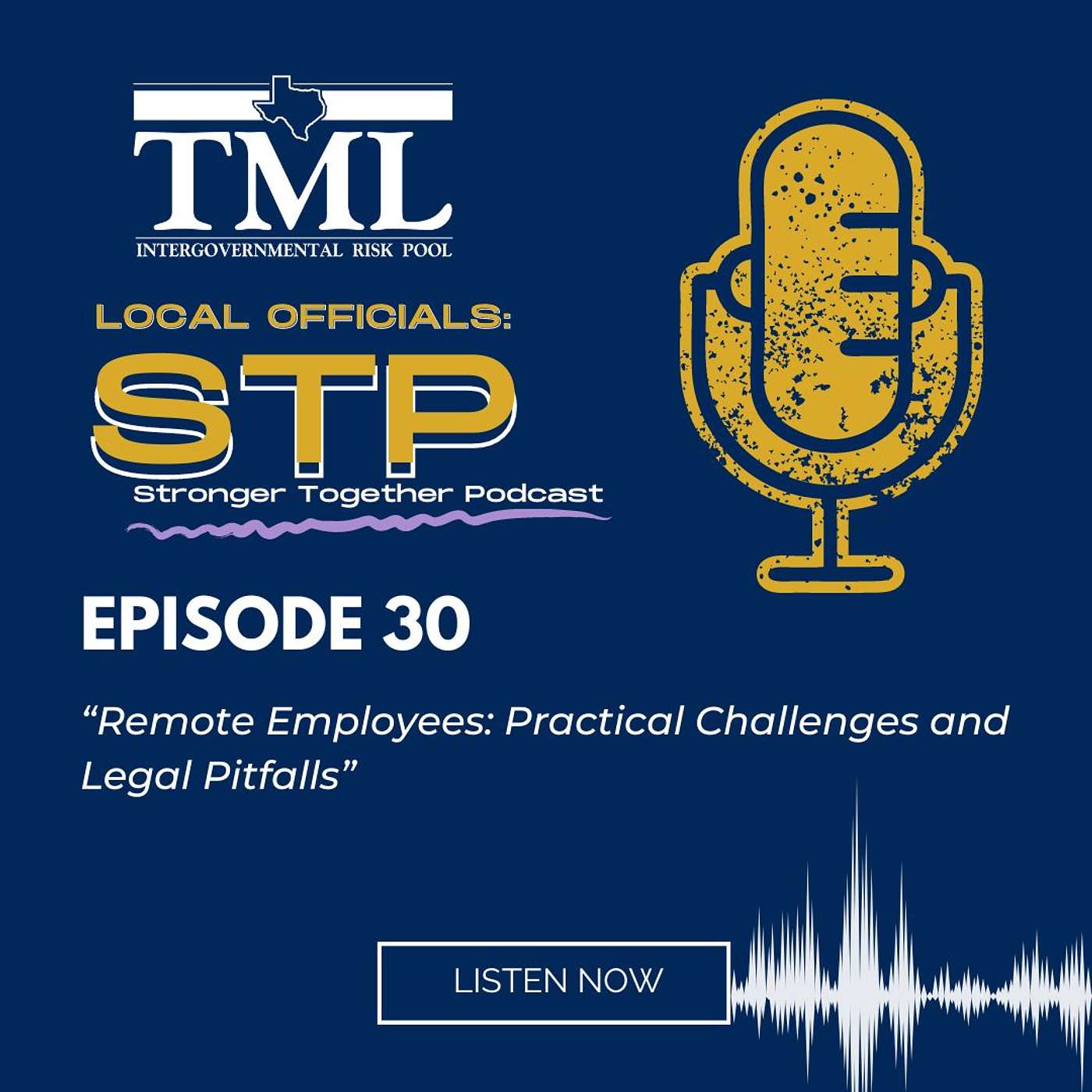 Local Officials: Stronger, Together Podcast