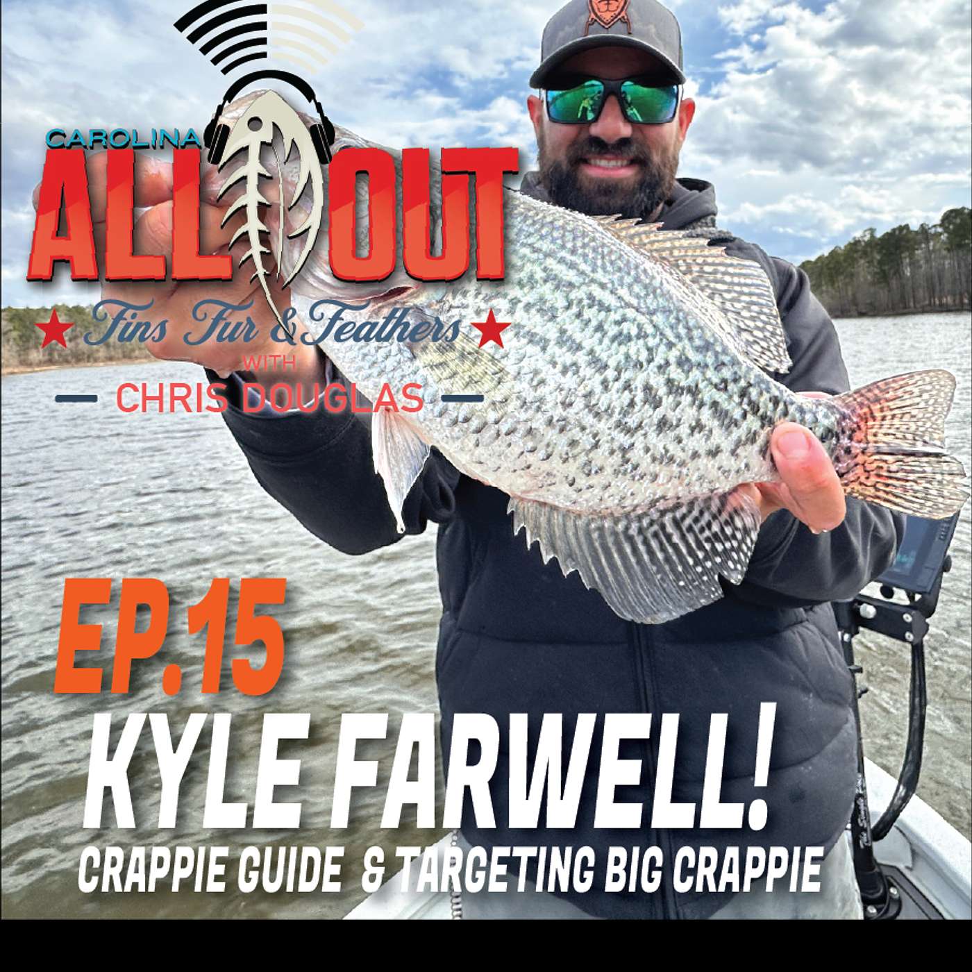 Ep 15: Kyle Farwell- Farwell Fishing Guide Service owner talks about the seach for big slabs with forward-facing sonar!