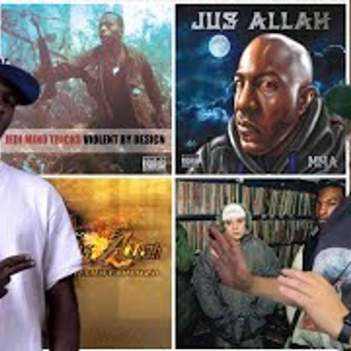 #99 JUS ALLAH INTERVIEW: THE MAKING OF VIOLENT BY DESIGN, JEDI MIND TRICKS, MMA & THE MUSIC INDUSTRY episode artwork