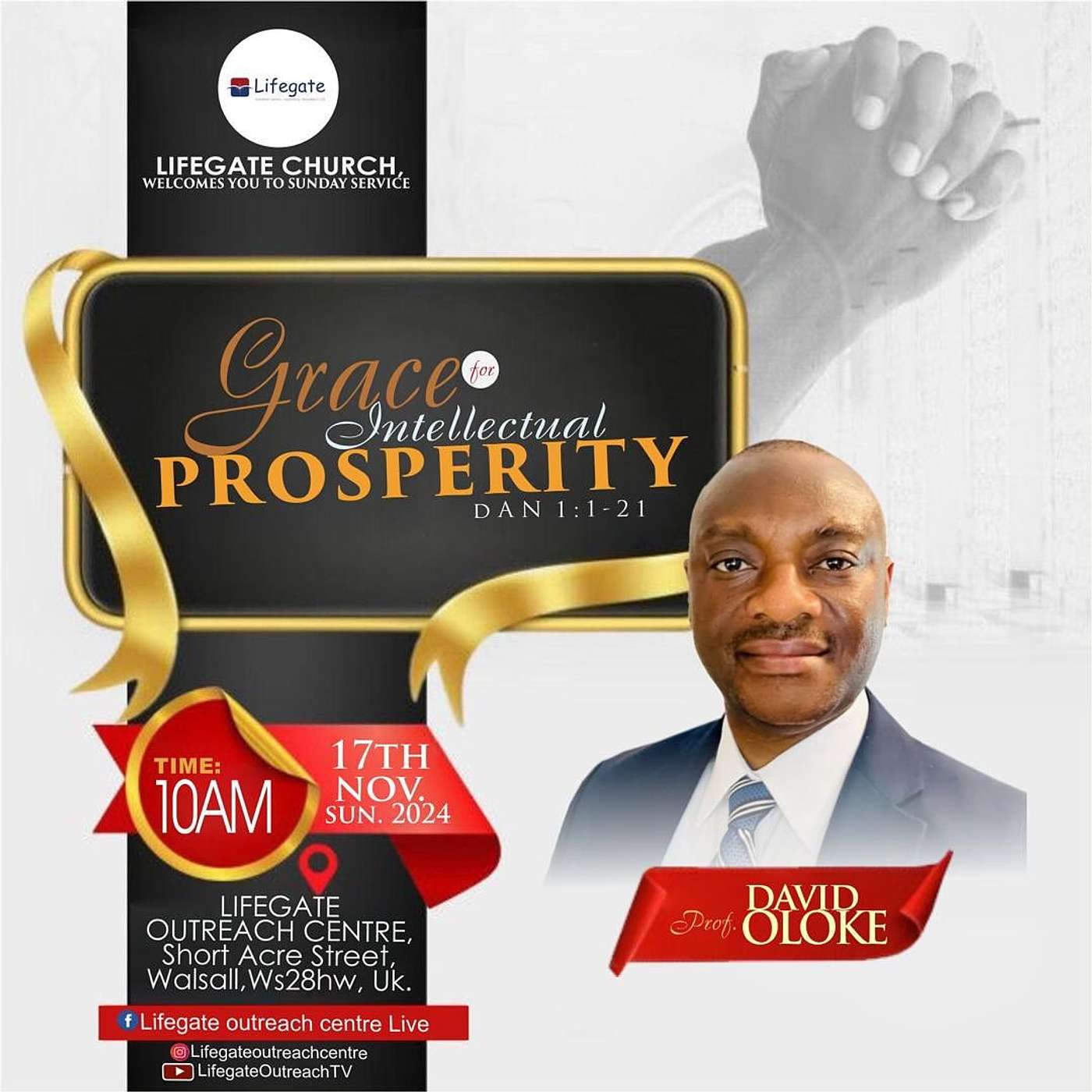 Grace for Intellectual Prosperity - Lifegate Church - 171124 episode artwork