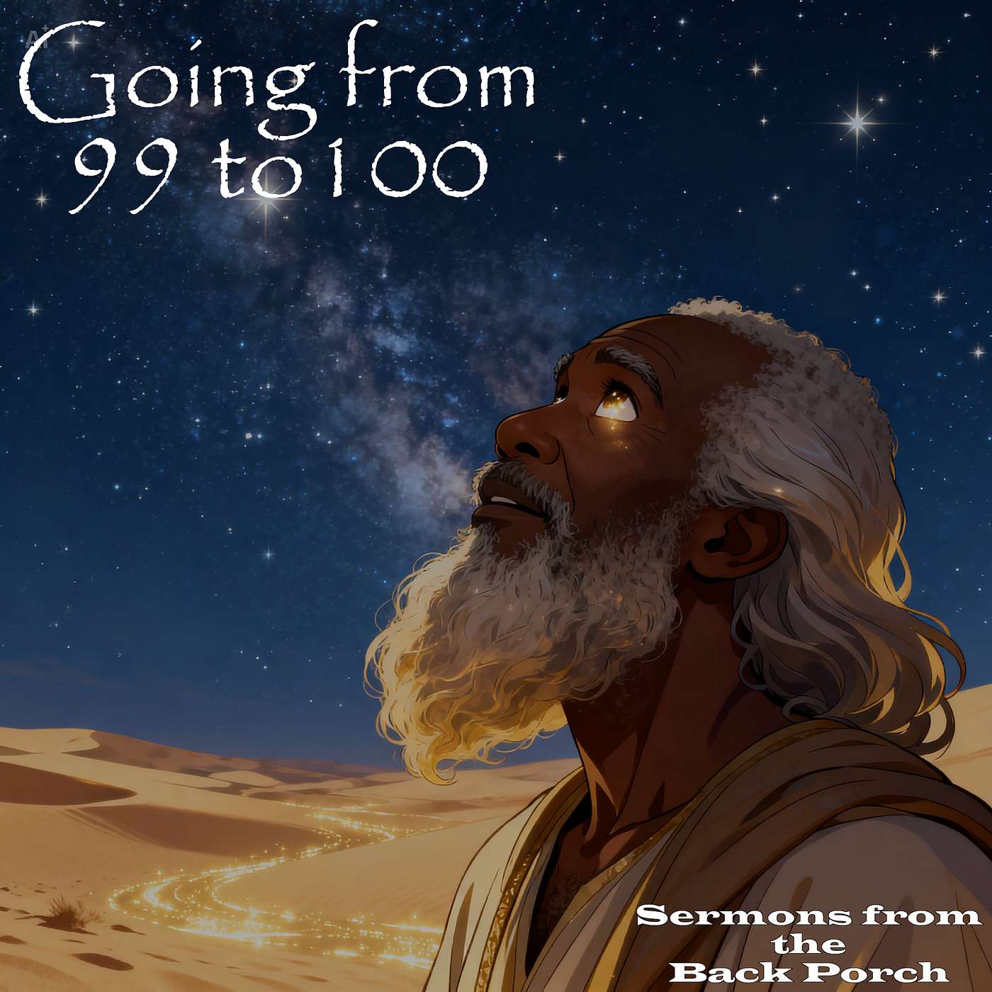 Going from 99 to 100 episode artwork