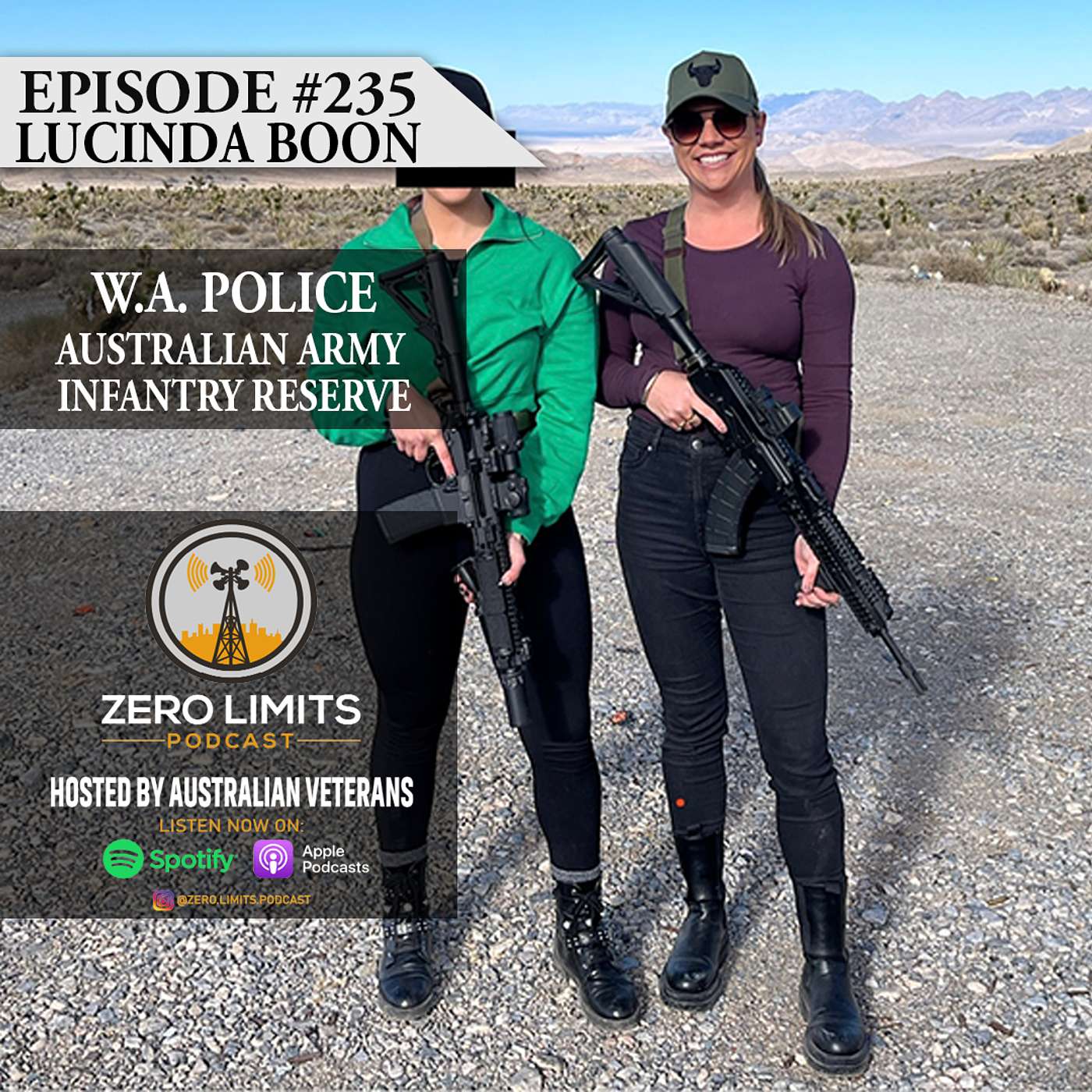 Ep. 235 Lucinda Boon Western Australia Police - Royal Australian Infantry Army Reserve