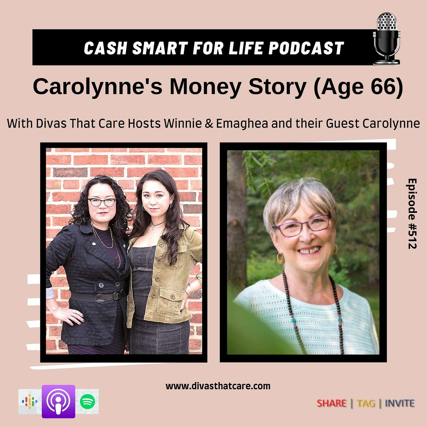Carolynne's Money Story (Age 66) episode artwork