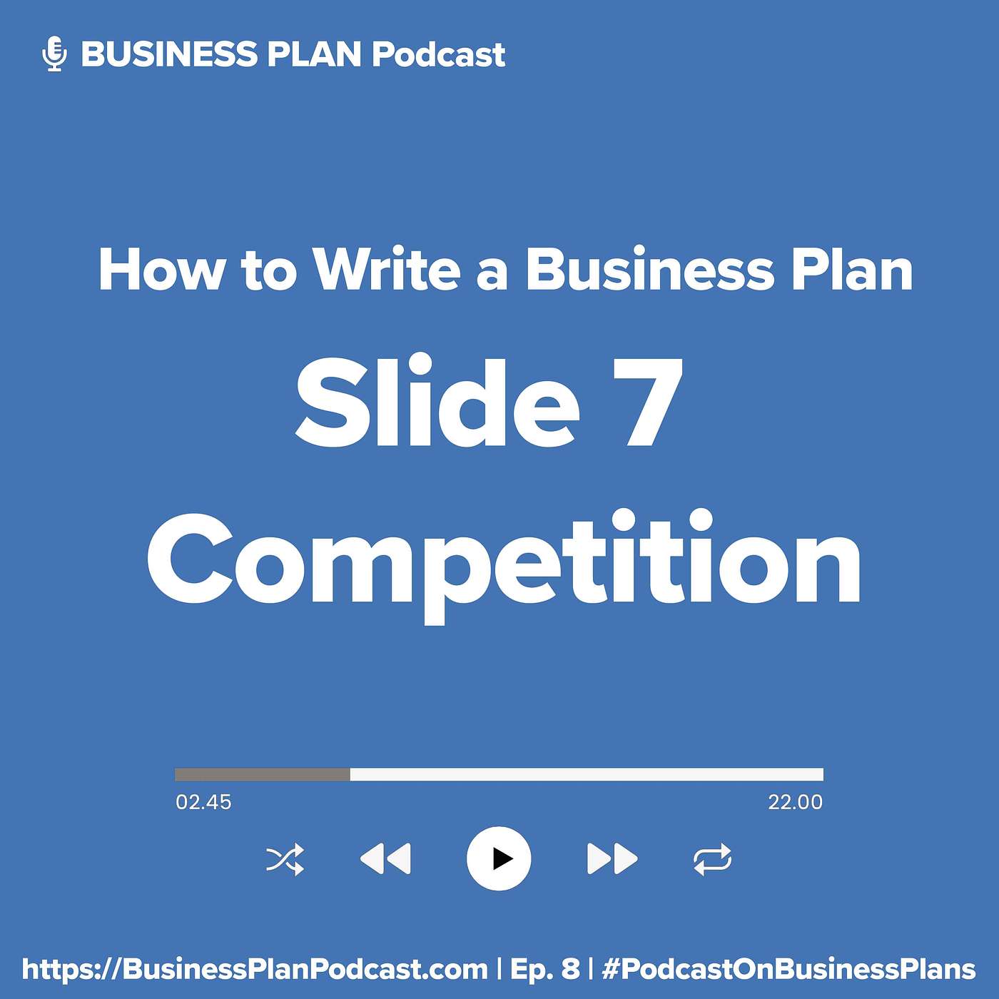 How to Write a Business Plan - Slide 7 Competition Slide