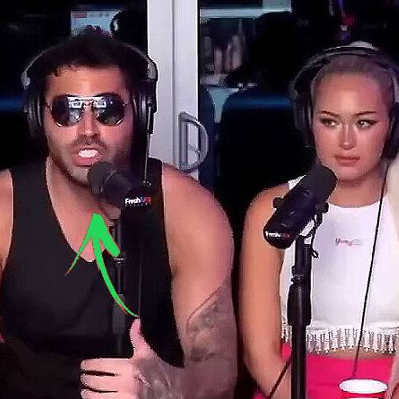 Girls Fall in Love with Jon Zherka Live @FreshandFit {Reaction} | Helios Blog 963