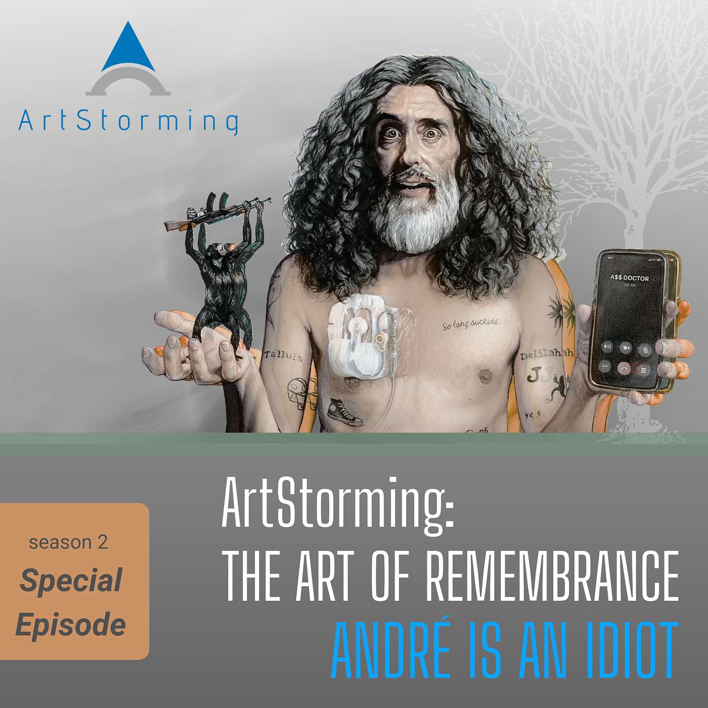ArtStorming the Art of Remembrance: André Is An Idiot episode artwork