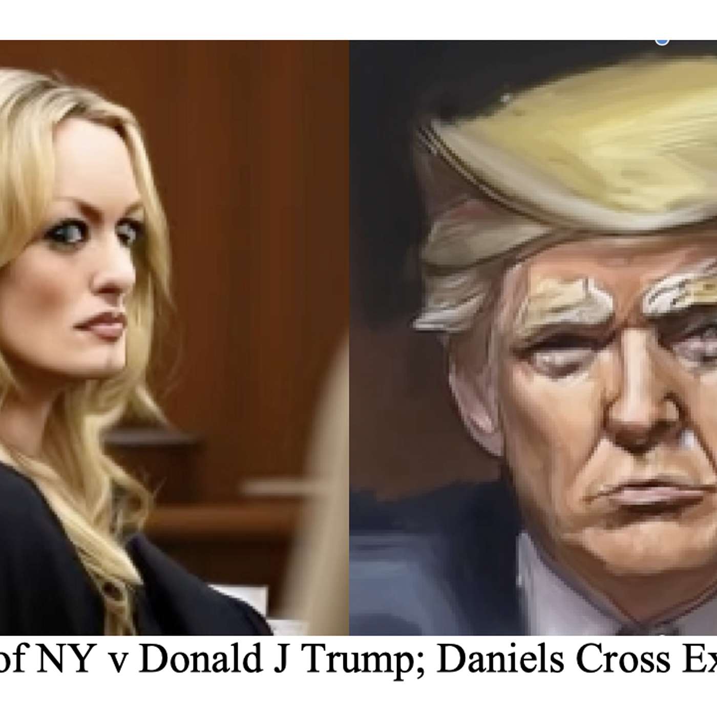 NY v Donald J Trump, May 8, 2024, Stormy Daniels Cross