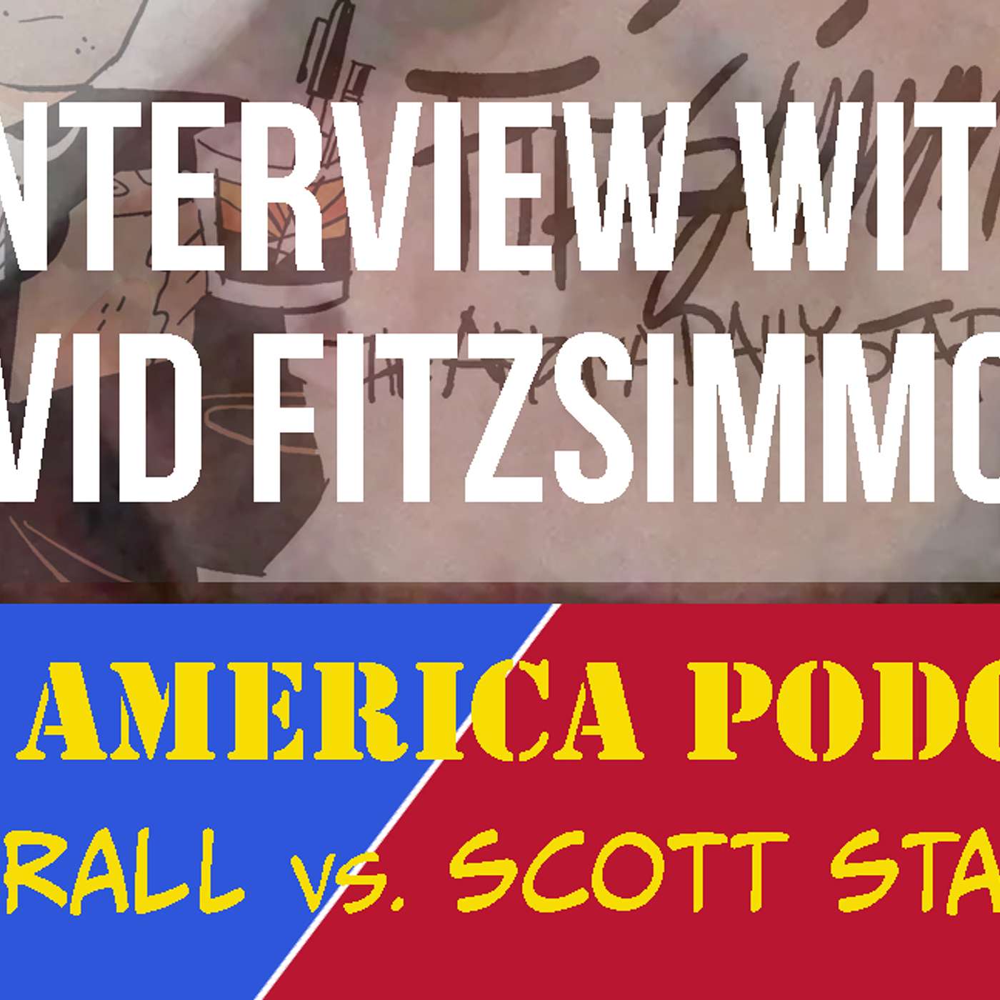 cover of episode DMZ America Podcast Ep 187: Interview with Cartoonist David Fitzsimmons