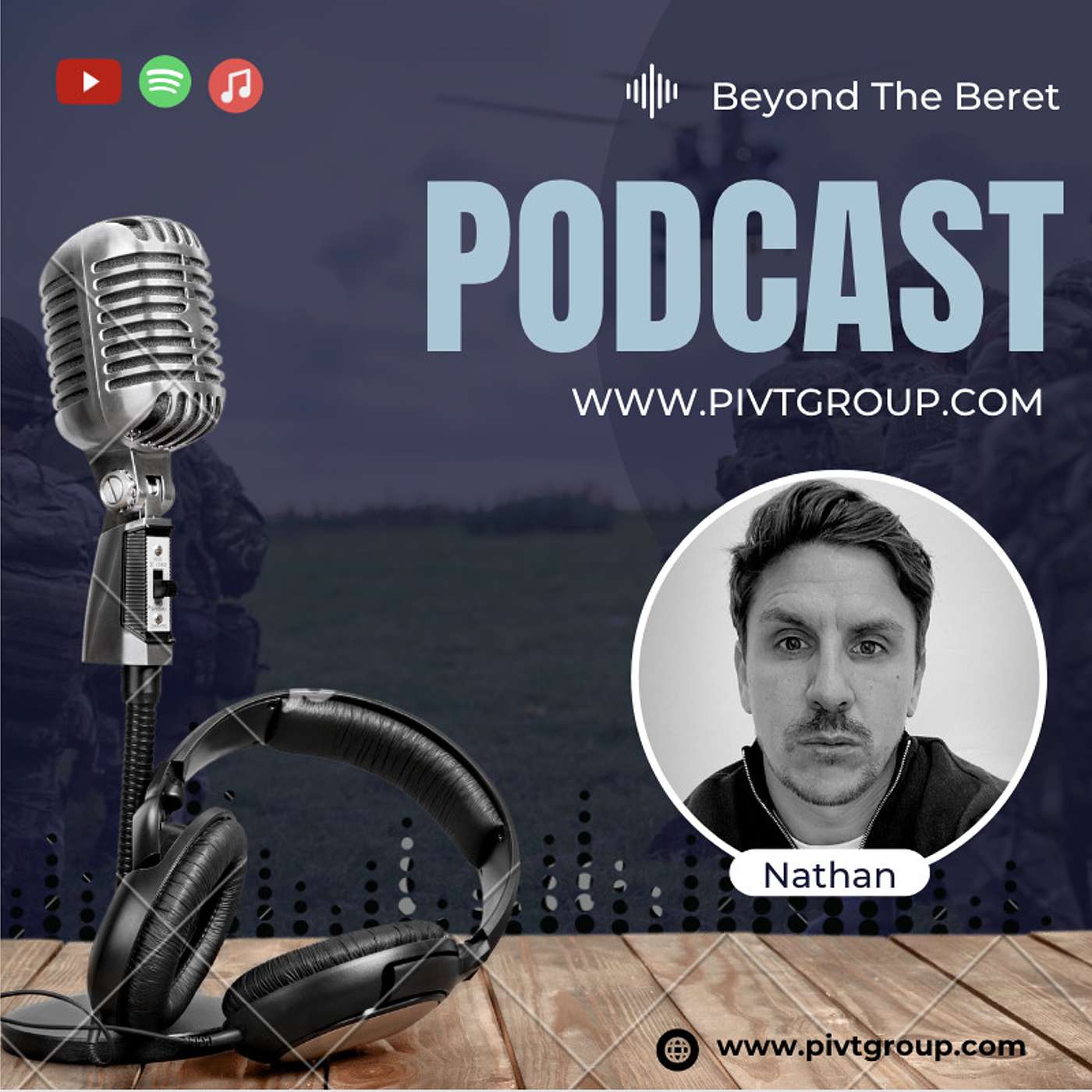Beyond The Beret - Service leavers tales to triumph podcast artwork