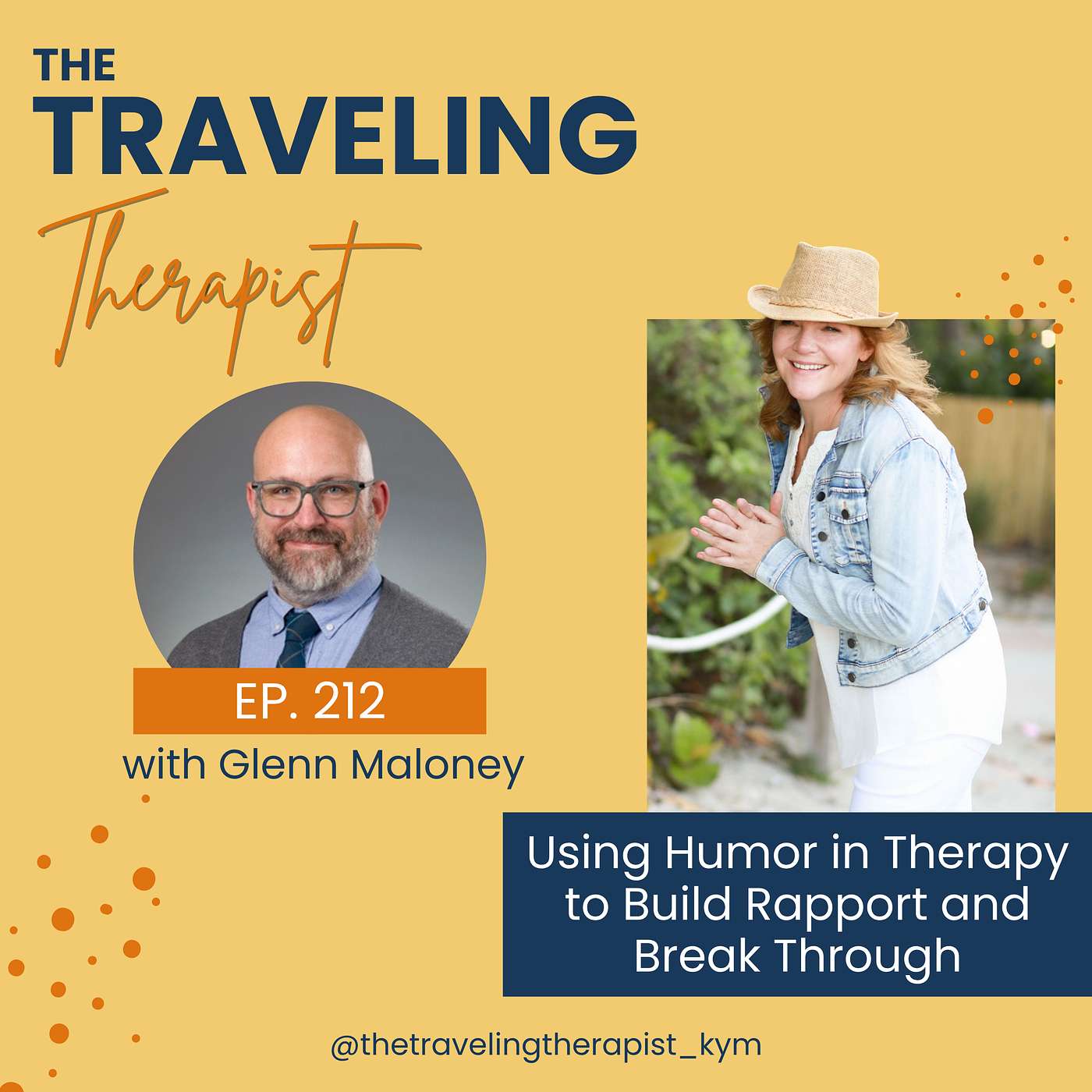 212. Using Humor in Therapy to Build Rapport and Break Through with Glenn Maloney