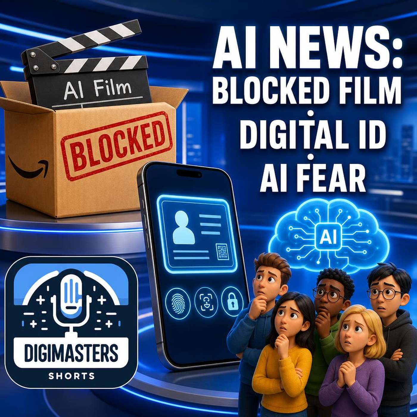 Amazon Blocks Unflattering Sam Altman Film, Apple Eyes Digital ID for AI Control, Pew Poll Reveals Deep AI Fear episode artwork
