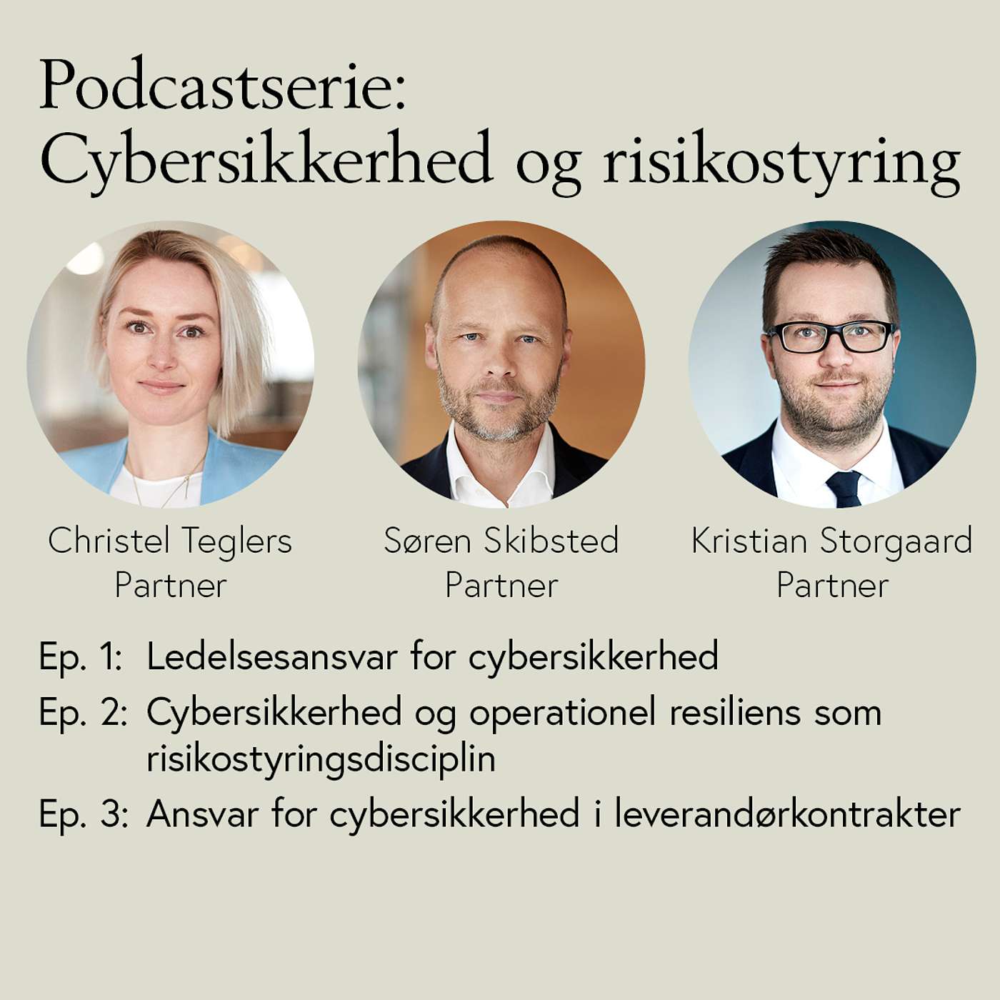 Podcastserie: Cybersikkerhed og risikostyring