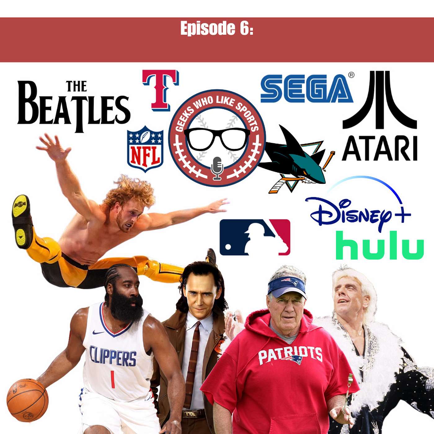 Episode 6: A Target Trip, Logan Paul, James Harden, Marvel, Atari, SEGA, and The Beatles episode artwork