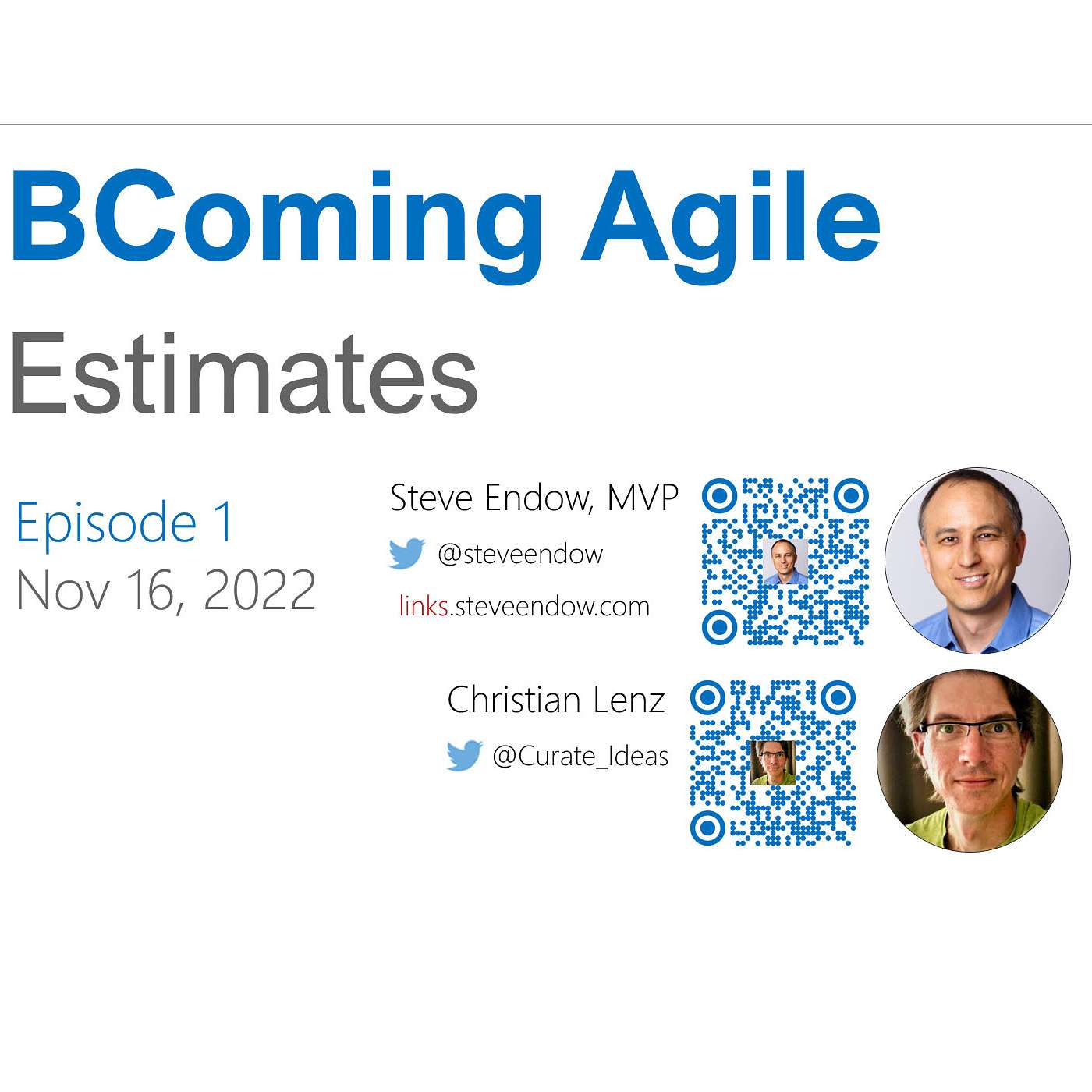 BComing Agile: Episode 1 - Estimates! episode artwork