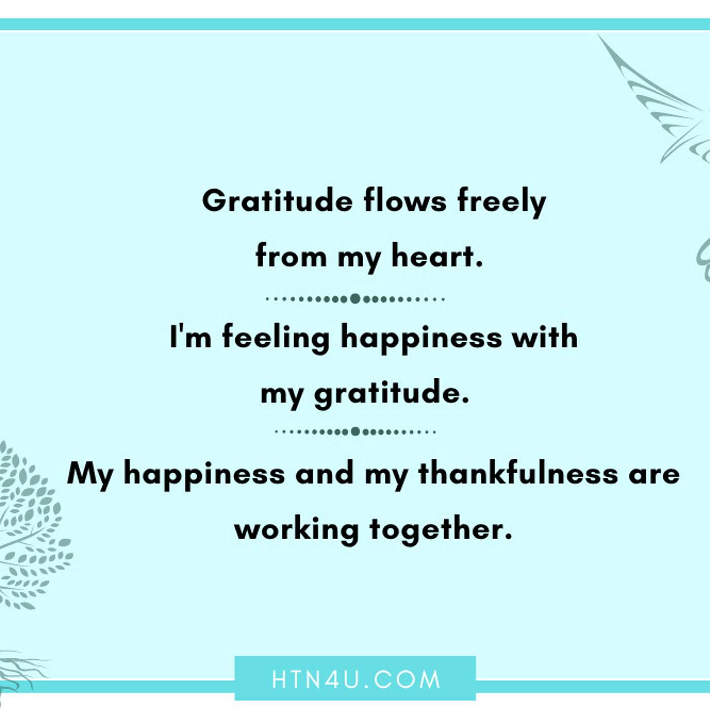 1228: HTN4U Affirmations on Gratitude