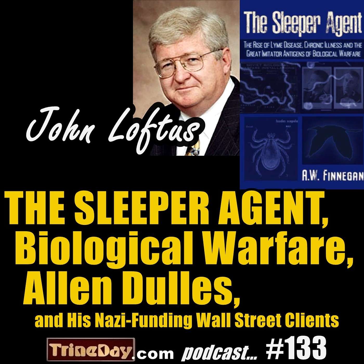 133. John Loftus: THE SLEEPER AGENT, Biological Warfare, Allen Dulles, and His Nazi-Funding Wall Street Clients