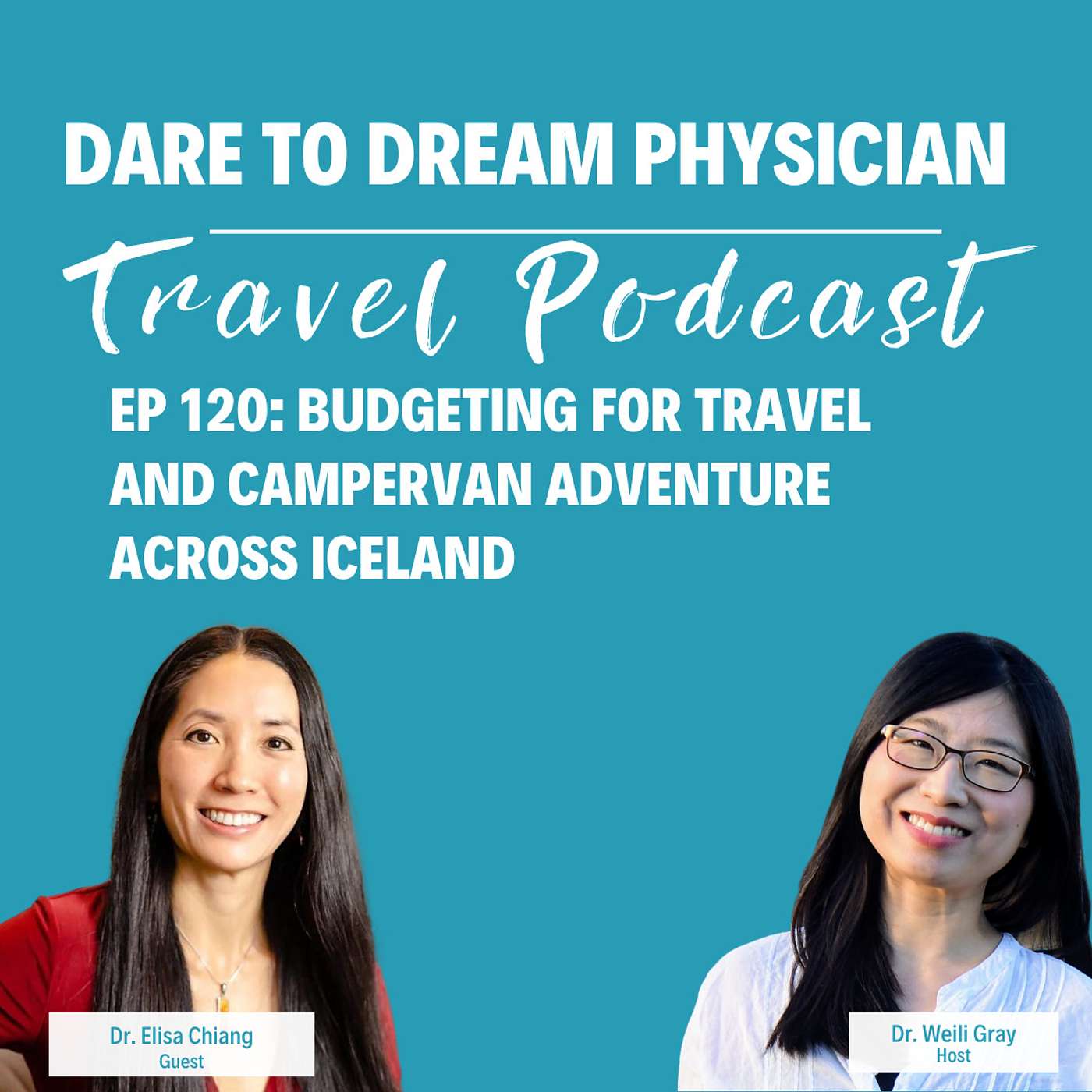 Ep 120 Budgeting for Travel and Campervan Adventure Across Iceland with Dr. Elisa Chiang