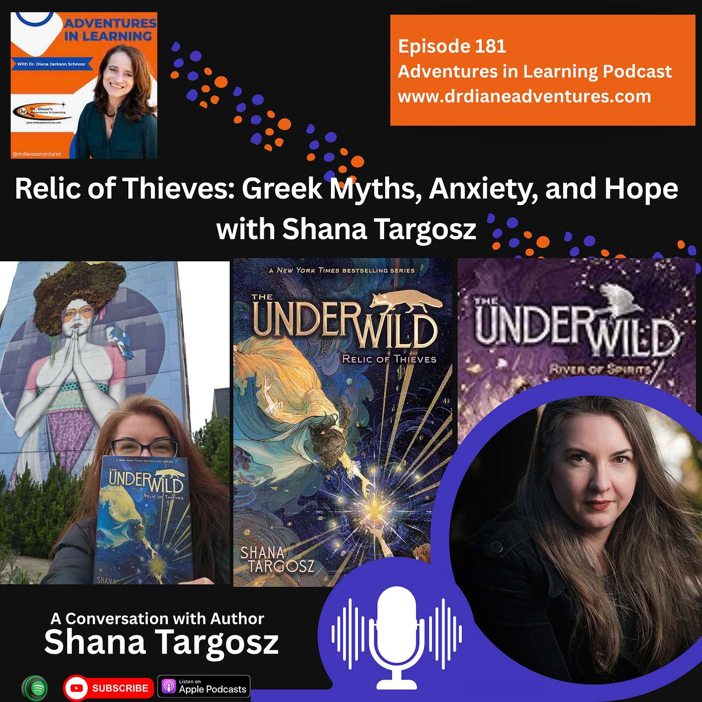 Relic of Thieves: Greek Myths, Anxiety, and Hope with Shana Targosz episode artwork