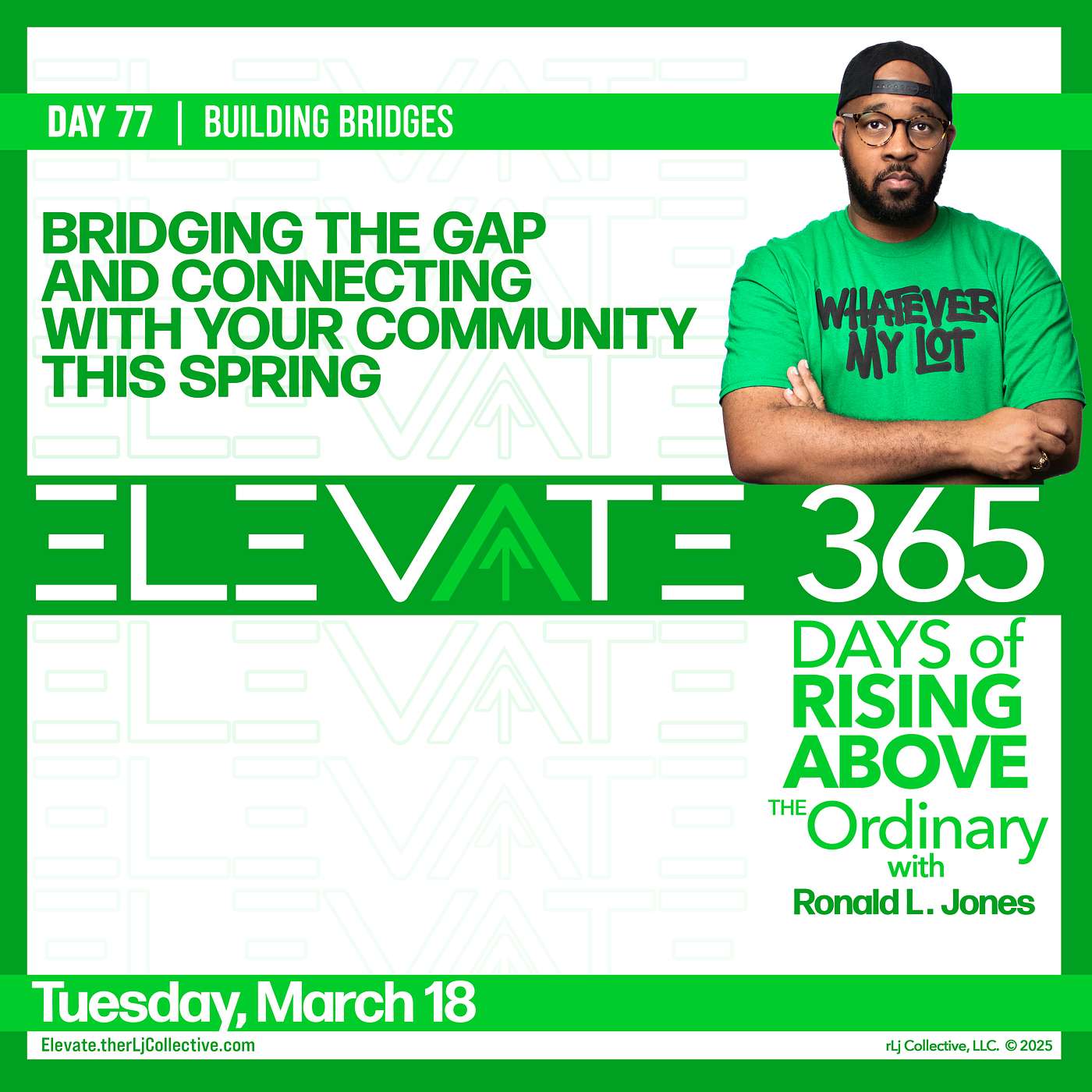 Day 77: Bridging the Gap and Connecting with Your Community This Spring