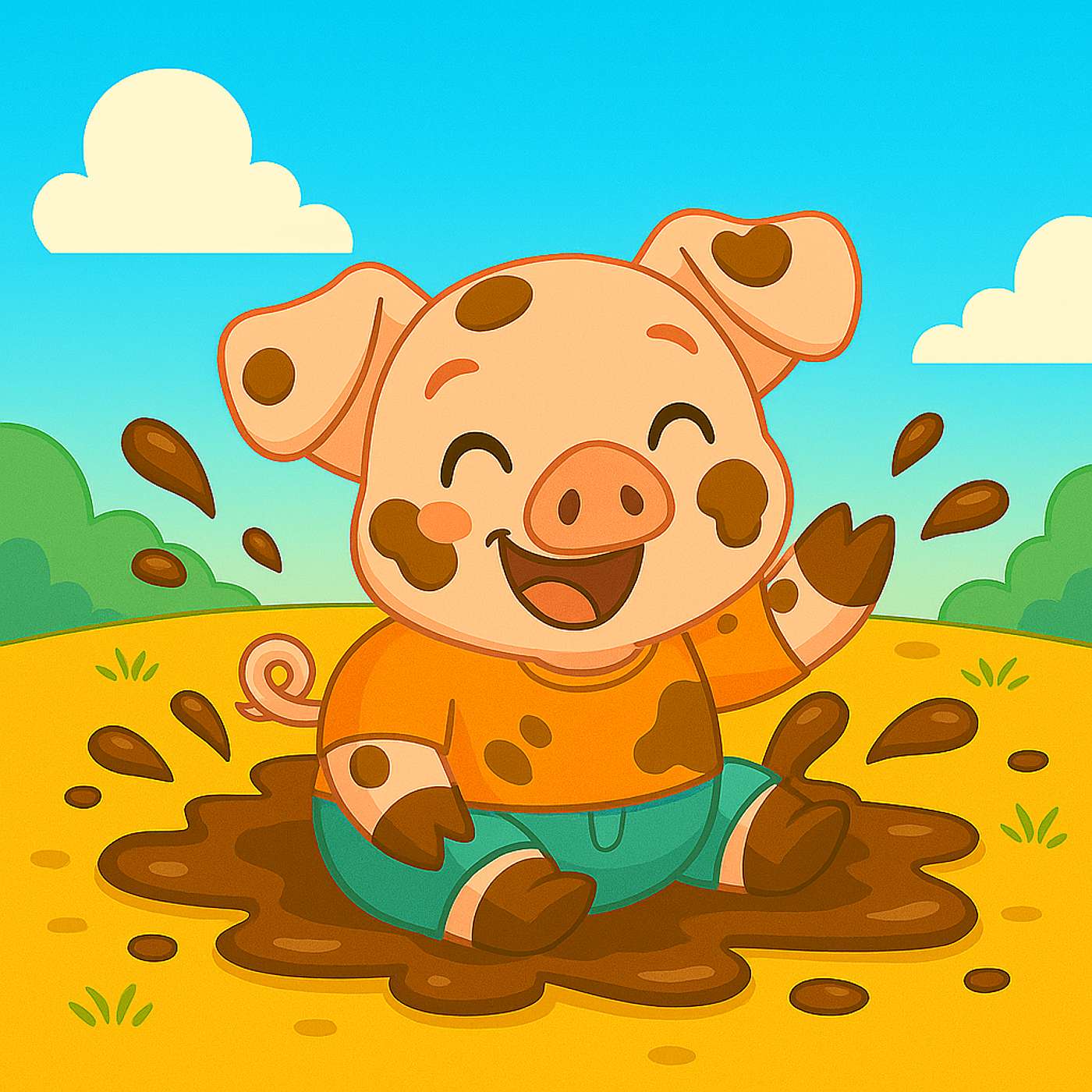 #17 - Het Varkentje Dat Niet Vies Wil Worden