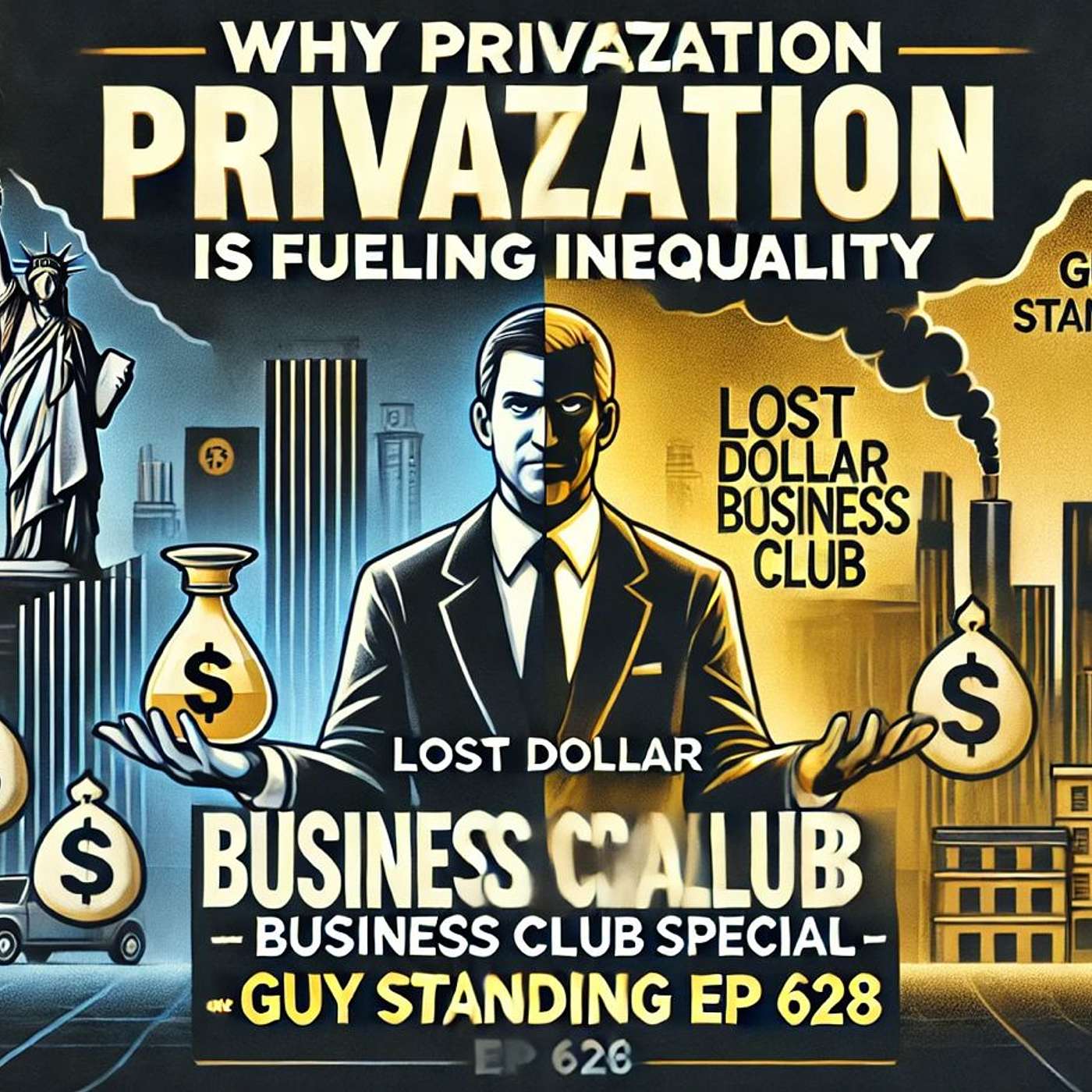 Why Privatization is Fueling Inequality | Guy Standing on Capitalism | Lost Dollar Business Club Ep 628