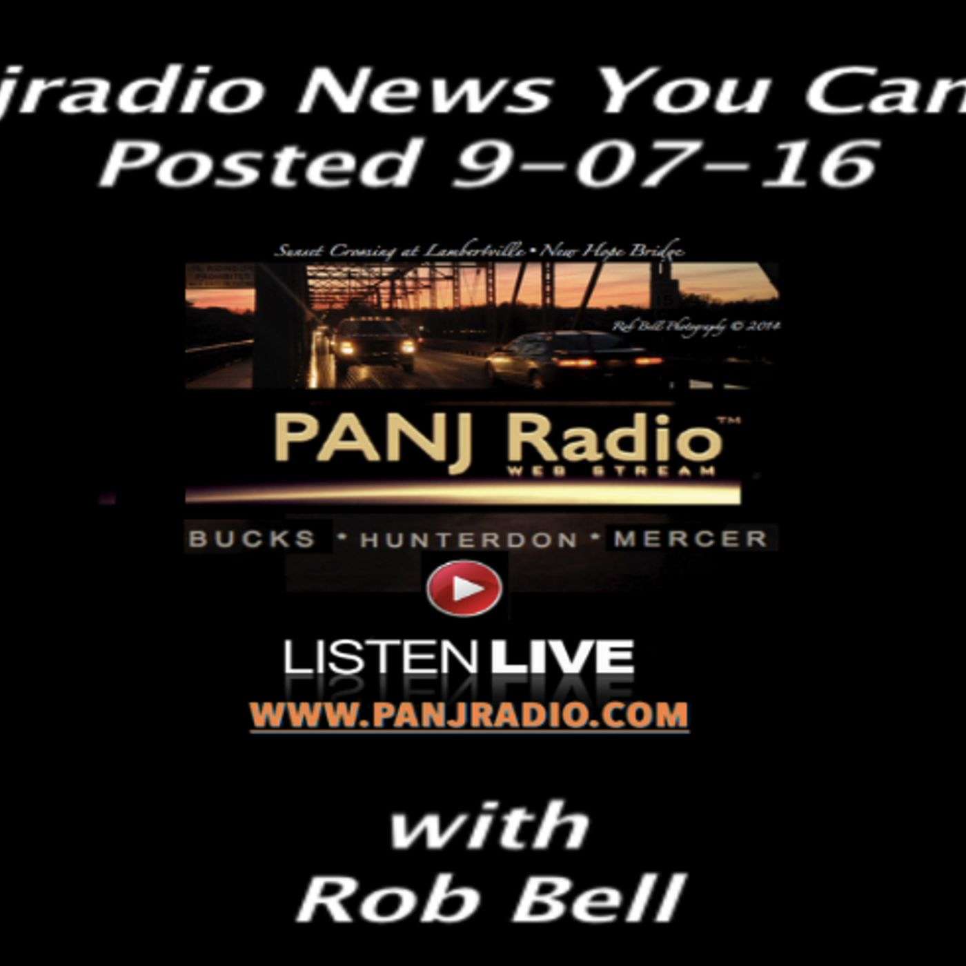 @Panjradio News You Can Use. Posted 9-07-16