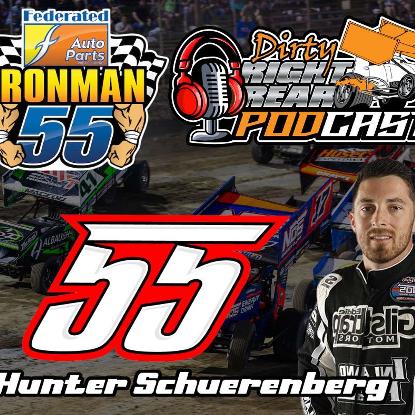 Hunter Schuerenberg Preps for Ironman 55 & Knoxville Nationals | Dirty Right Rear Podcast