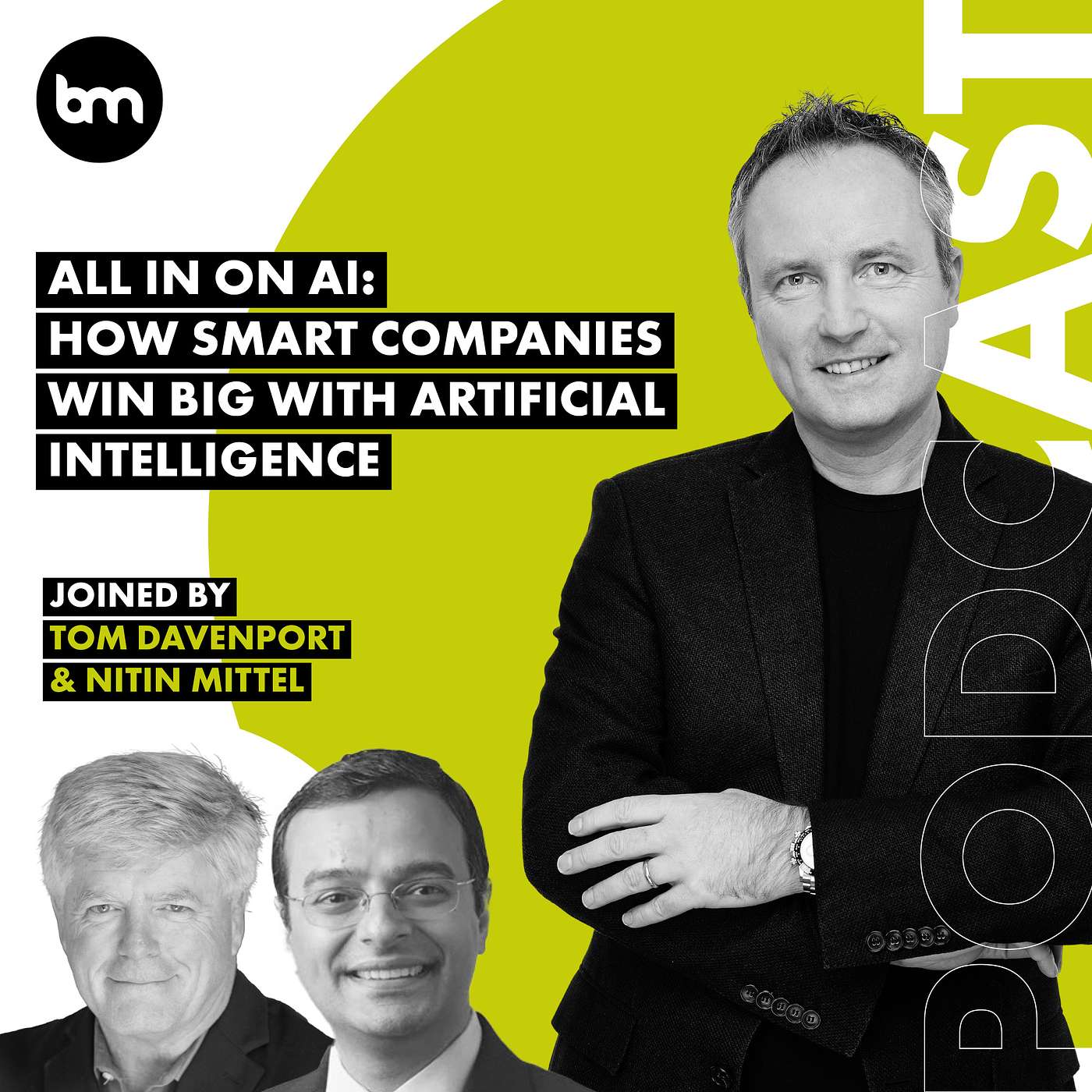 cover of episode All In On AI: How Smart Companies Win Big With Artificial Intelligence