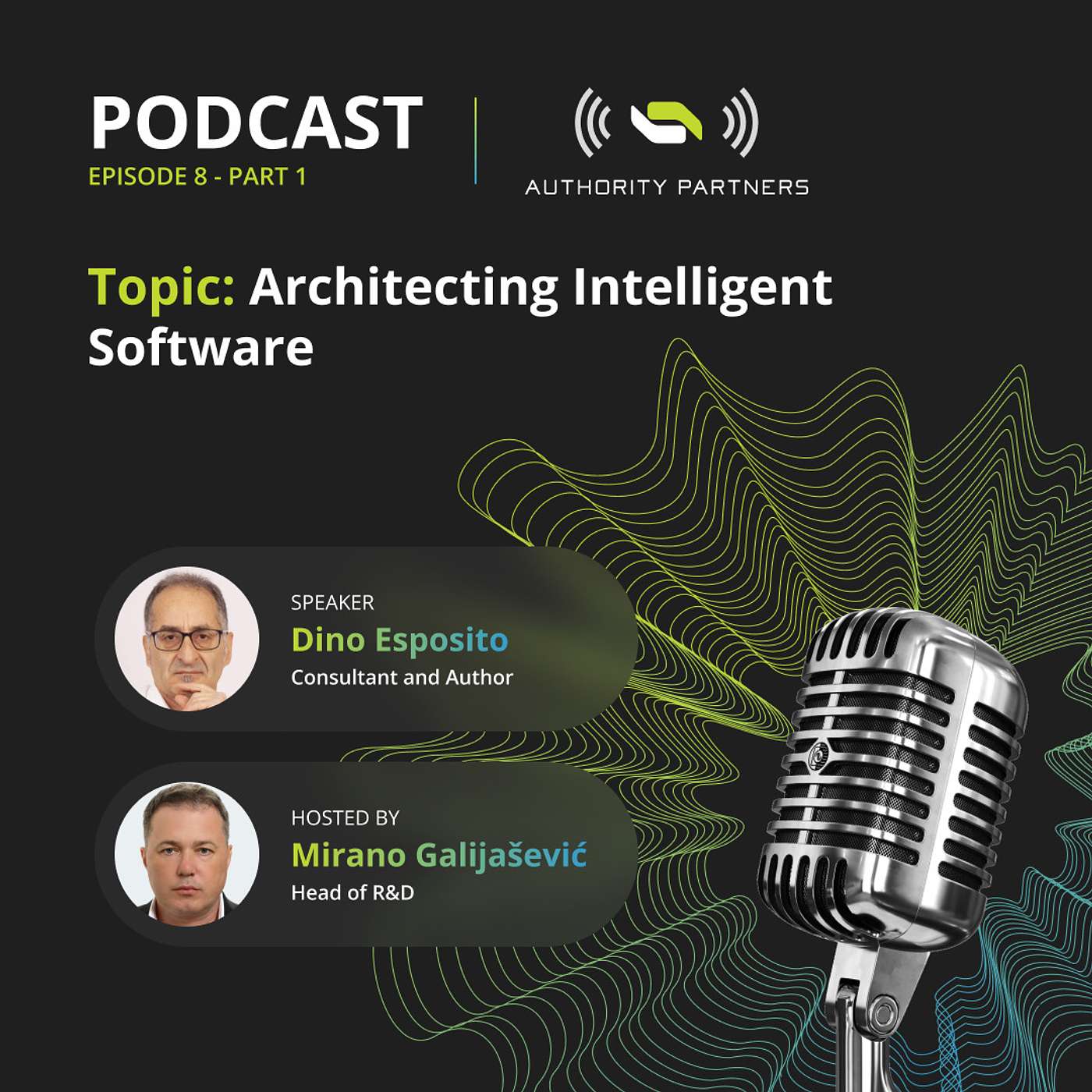 Dino Esposito, Topic: ‘Architecting Intelligent Software’ (Part 1)