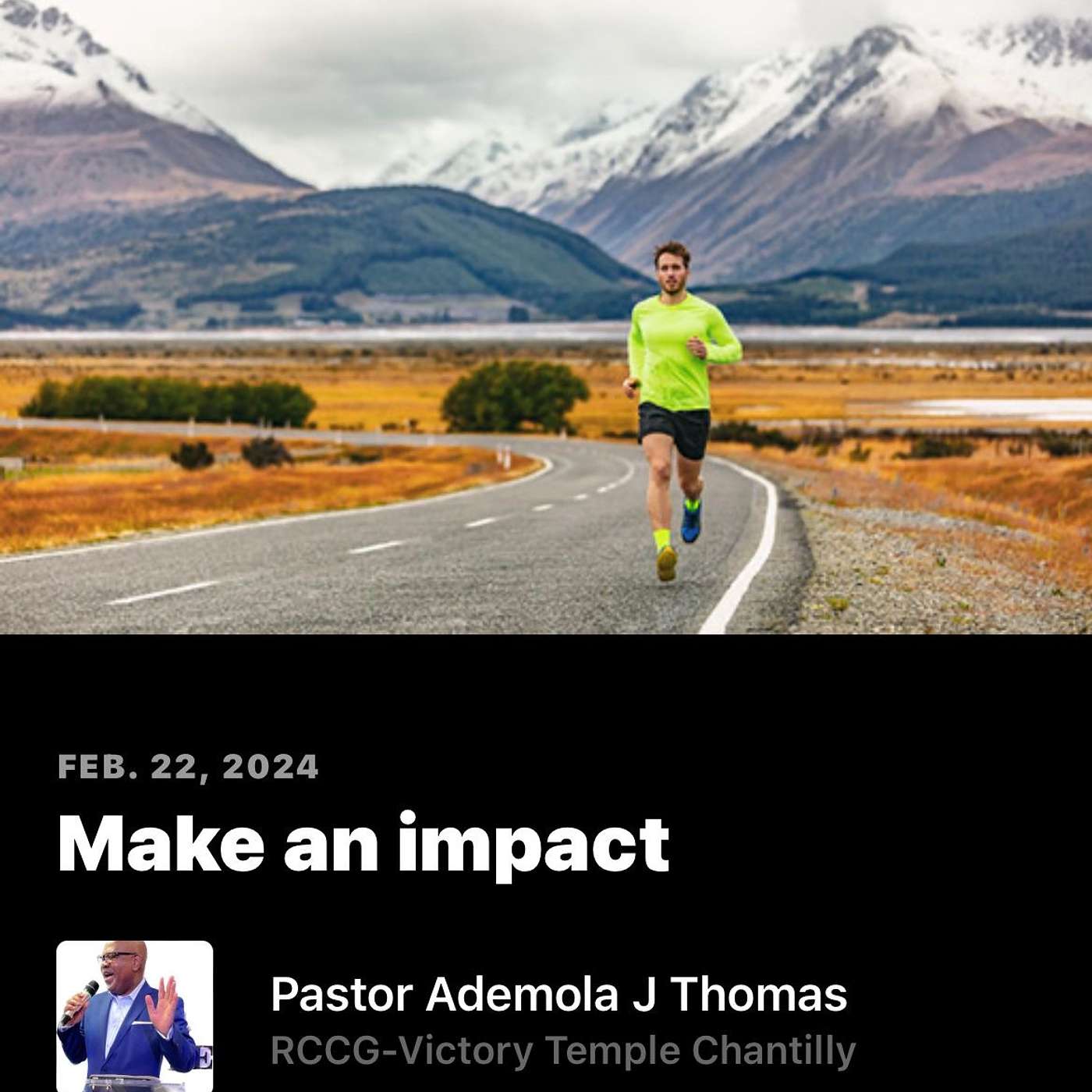Make an impact episode artwork
