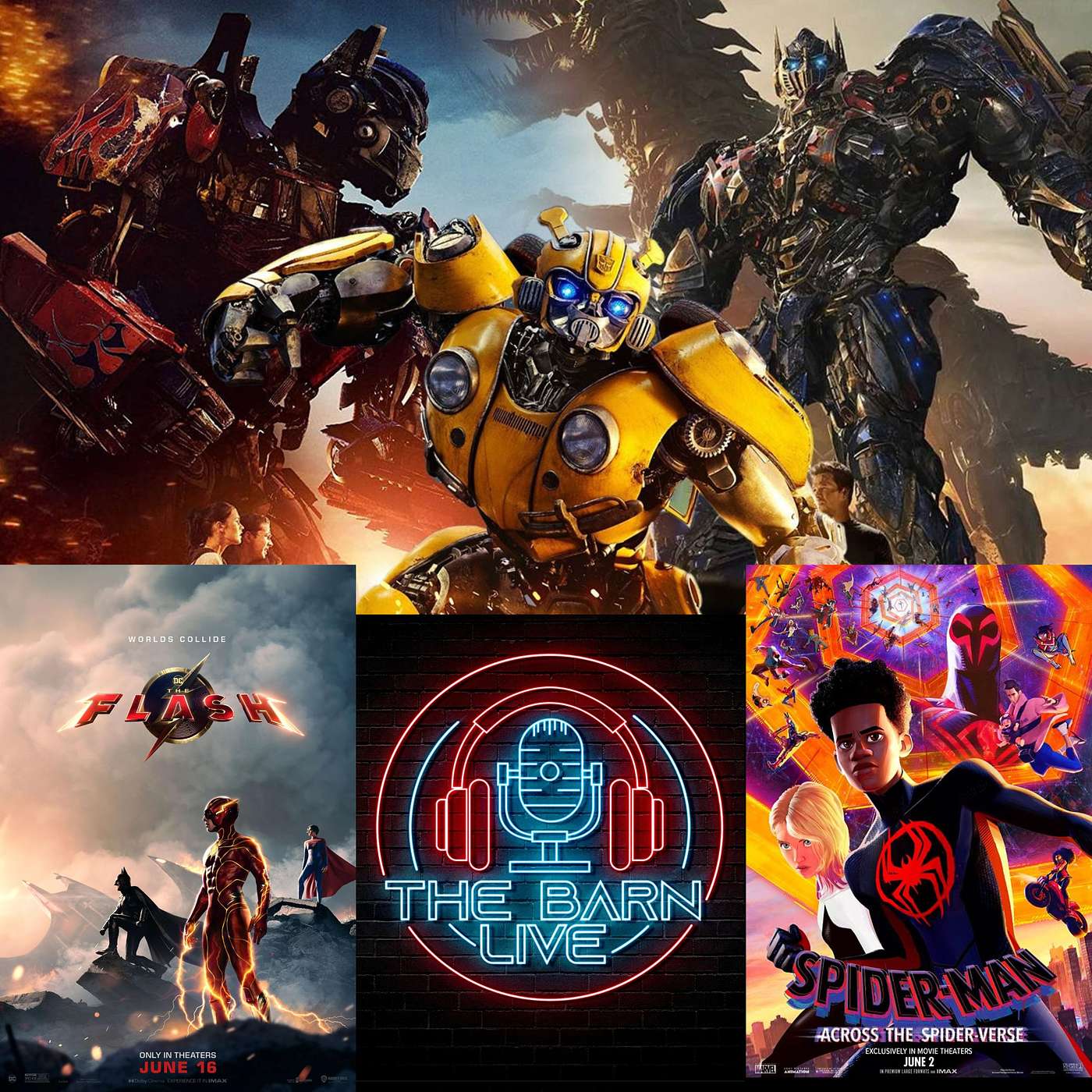 3rd Eye Review - Transformers, Across The Spiderverse, The Flash episode artwork