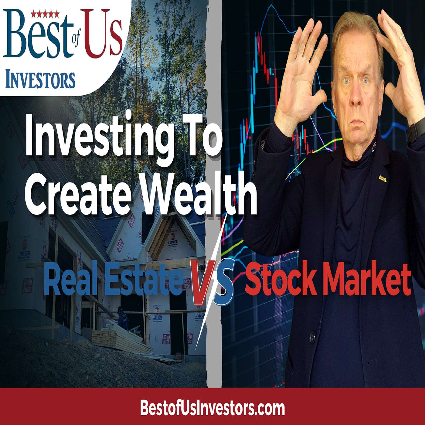 cover of episode Stock Market or Real Estate - Which is The Quickest Route to Wealth - Part #1