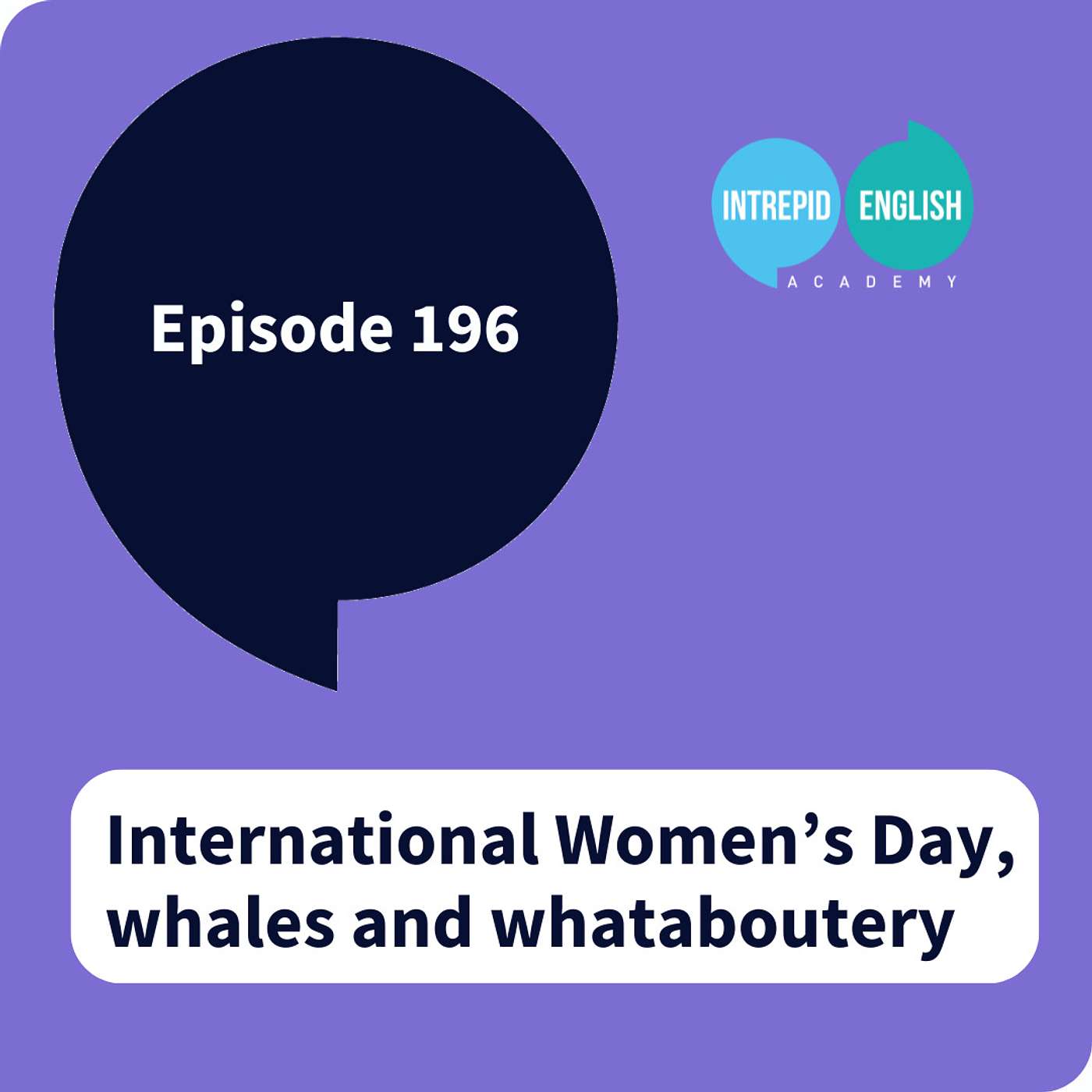 [Rerun] International Women's Day, whales and whataboutery