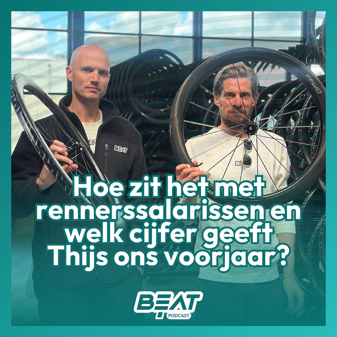 'Hoe zit het met rennerssalarissen en welk cijfer geeft Thijs ons voorjaar?' Thijs & geert #33 episode artwork