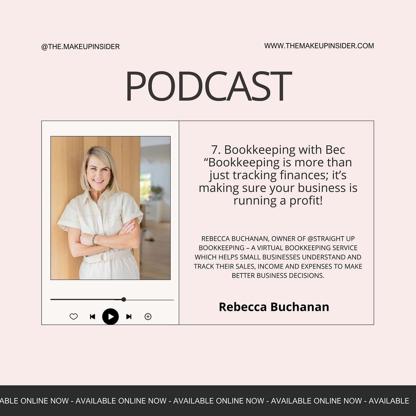 Bookkeeping with Bec “Bookkeeping is more than just tracking finances; it’s making sure your business is running a profit!