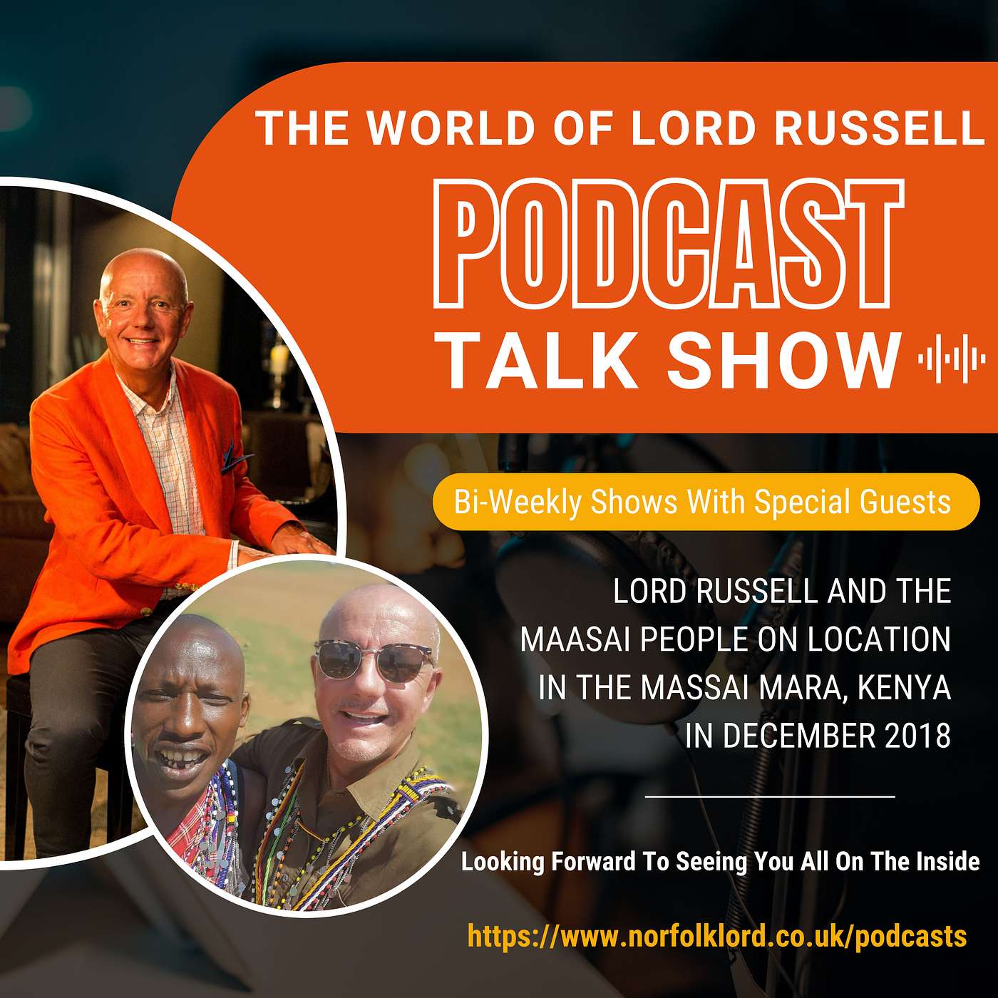 Lord Russell and the Maasai people