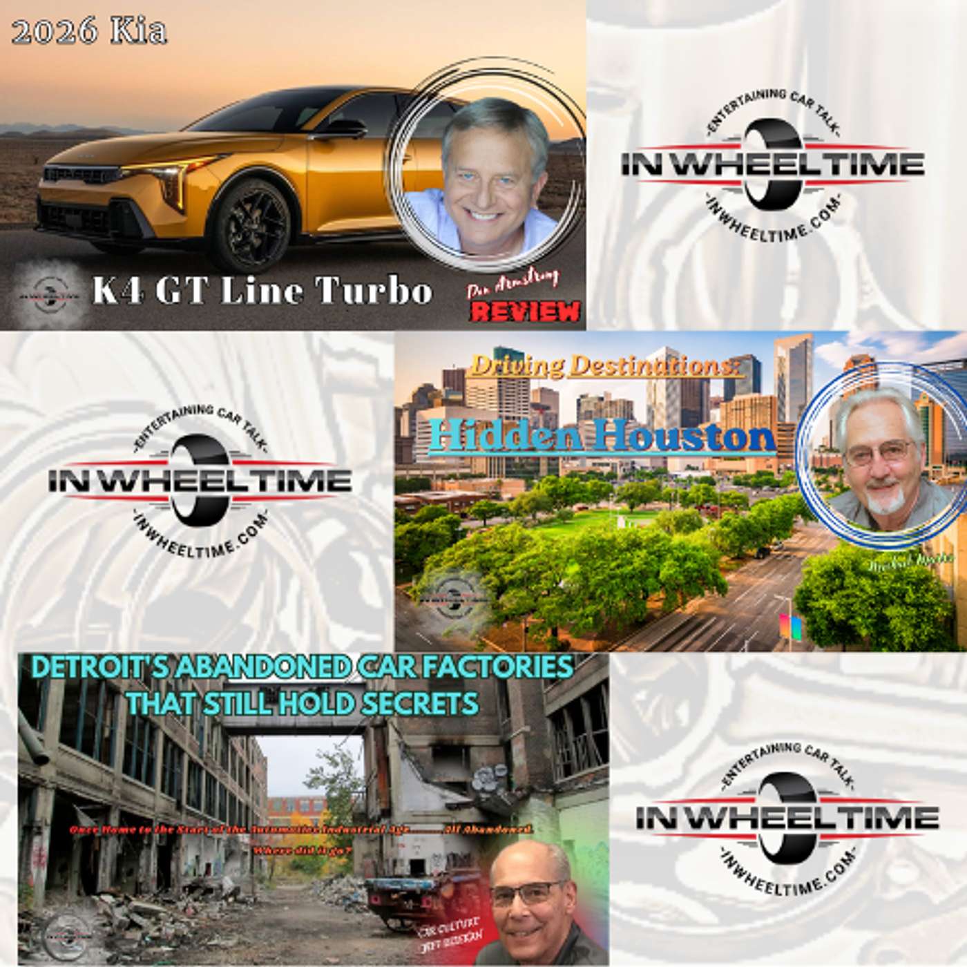 Detroit’s Lost Auto Giants, Hidden Houston, and the K4 GT Hatchback!