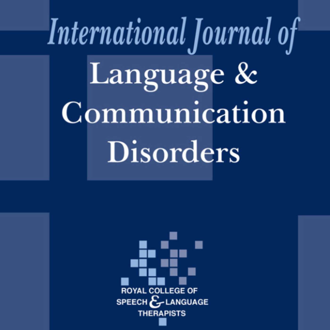 RCSLT - Royal College of Speech and Language Therapists