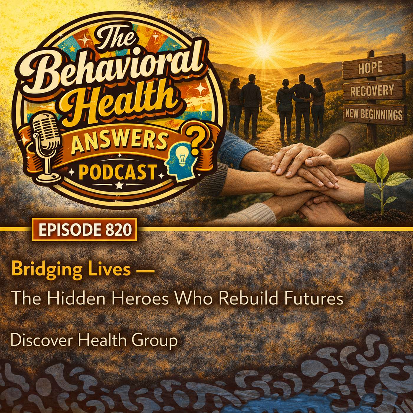 Episode 820: Bridging Lives - The Hidden Heroes Who Rebuild Futures | Discover Health Group episode artwork