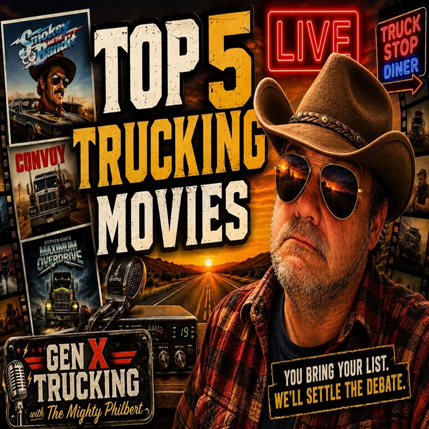 S03E04 Top 5 Greatest Trucking Movies episode artwork