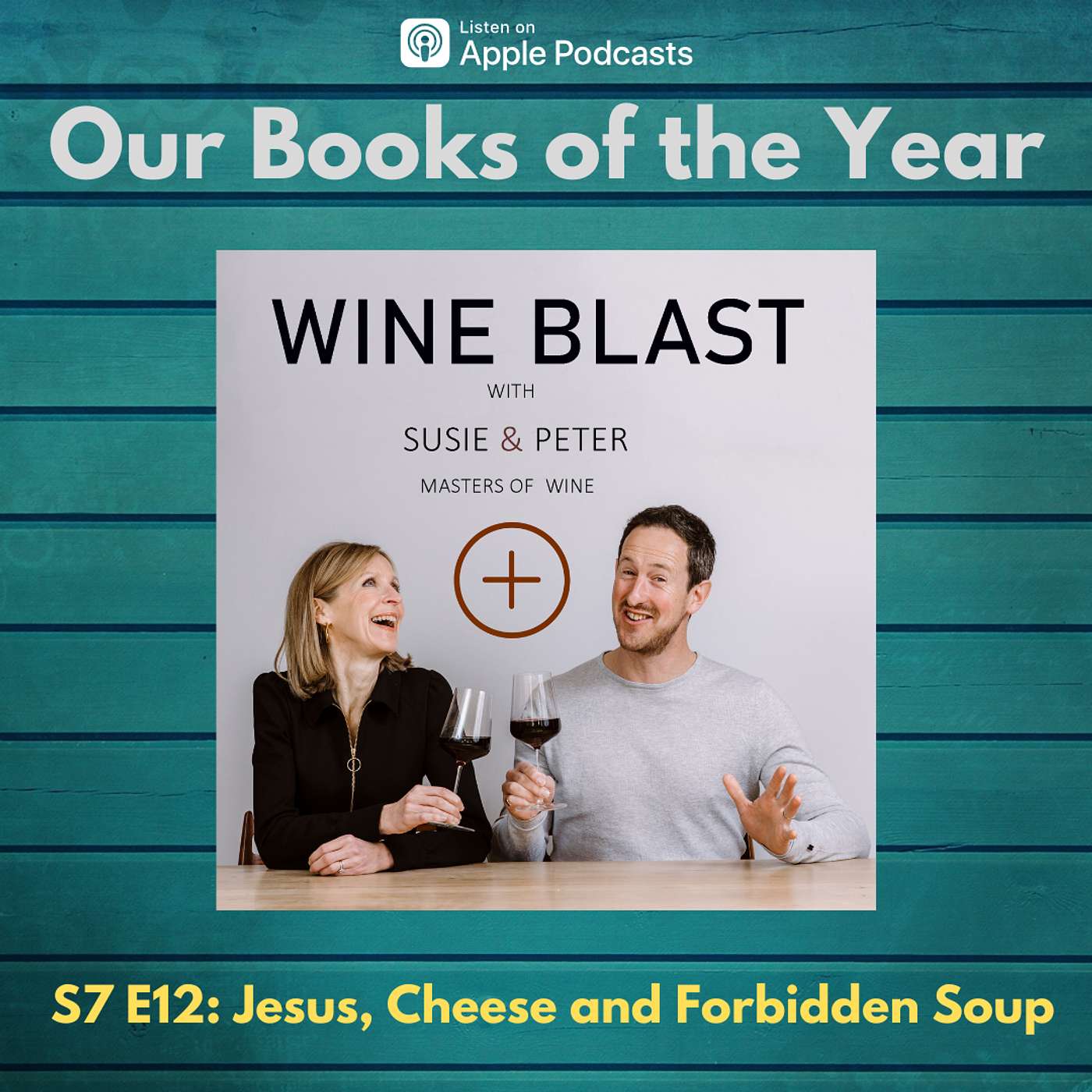 Our BOOKS OF THE YEAR (2025) - Jesus, Cheese & Forbidden Soup episode artwork