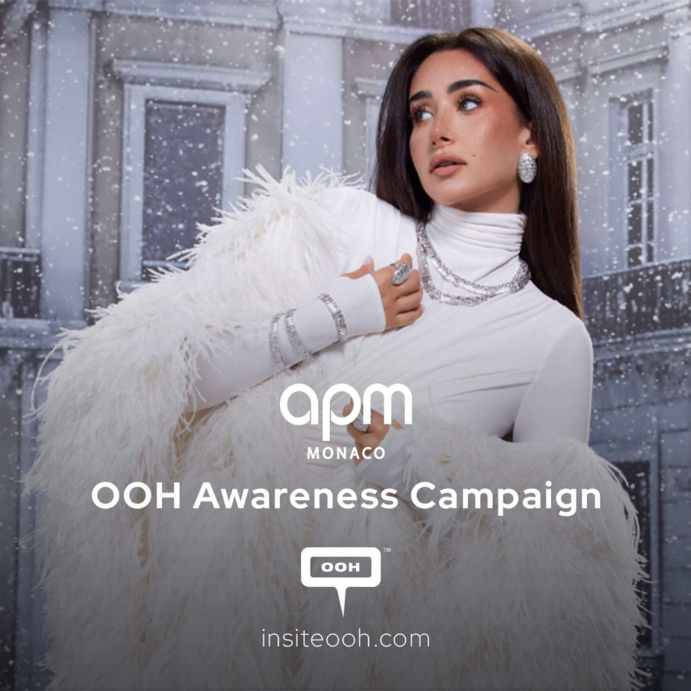 Hana El Zahed Dazzles in APM Monaco on UAE's Billboards